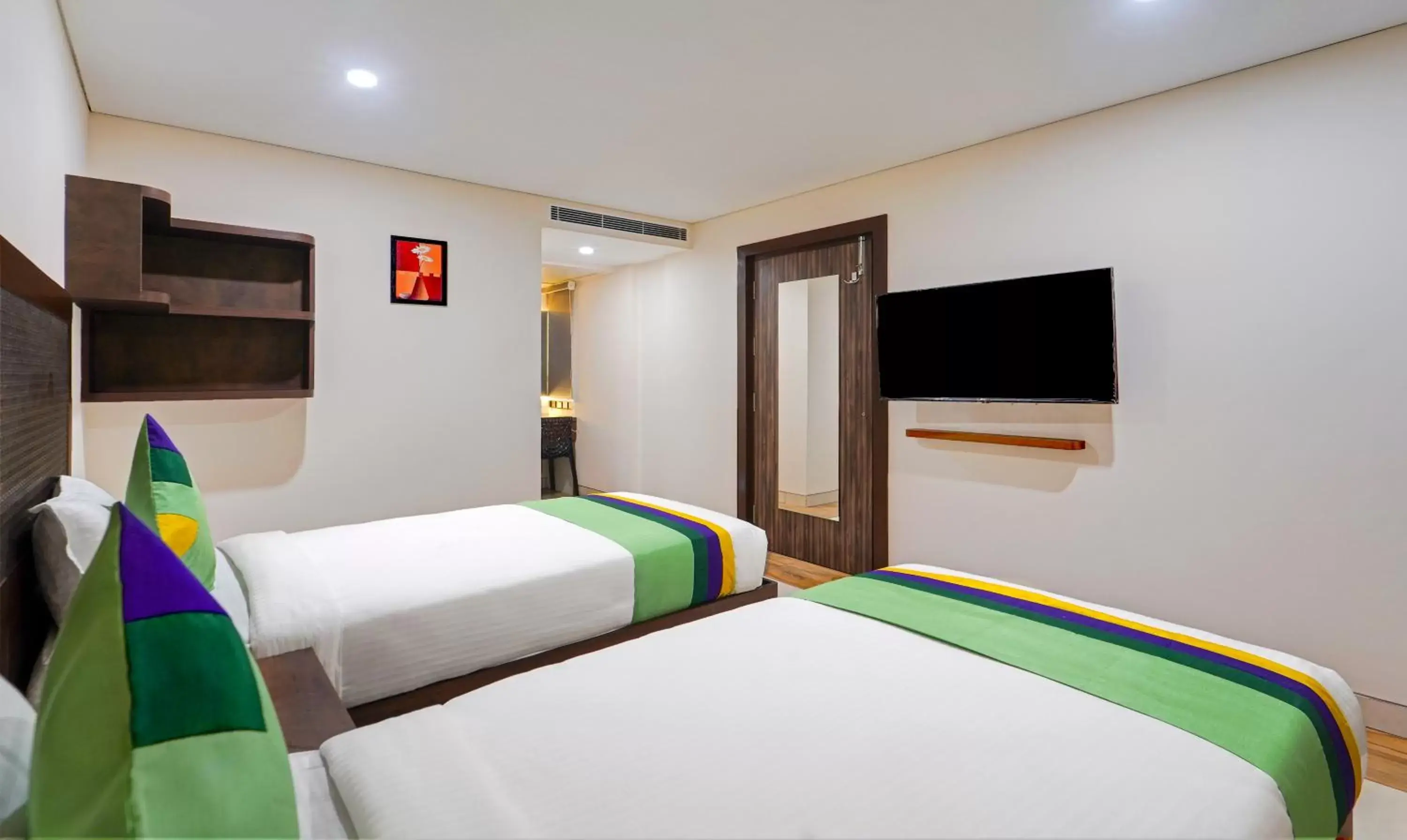 Bed in Treebo Vetri Supreme Residency Bed in Treebo Vetri Supreme Residency