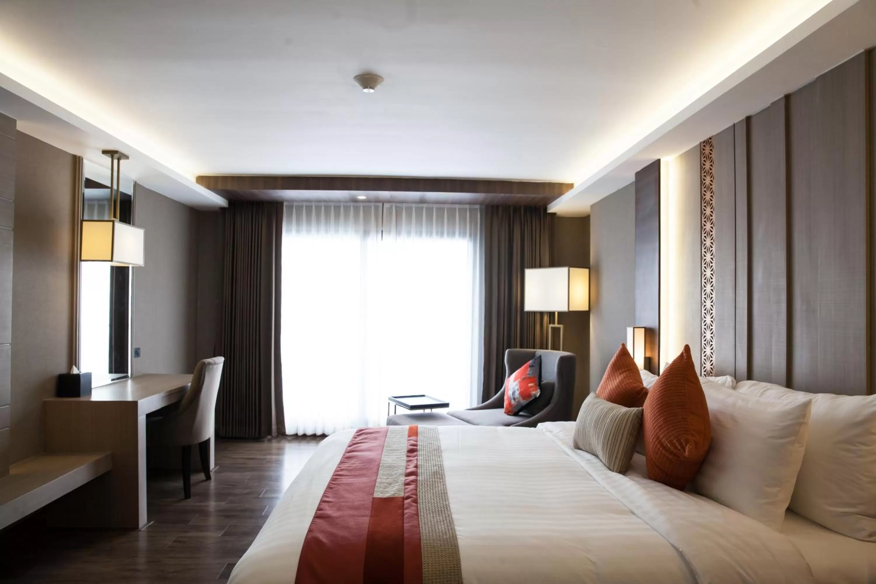 Bedroom, Bed in Arte Hotel - SHA Extra Plus