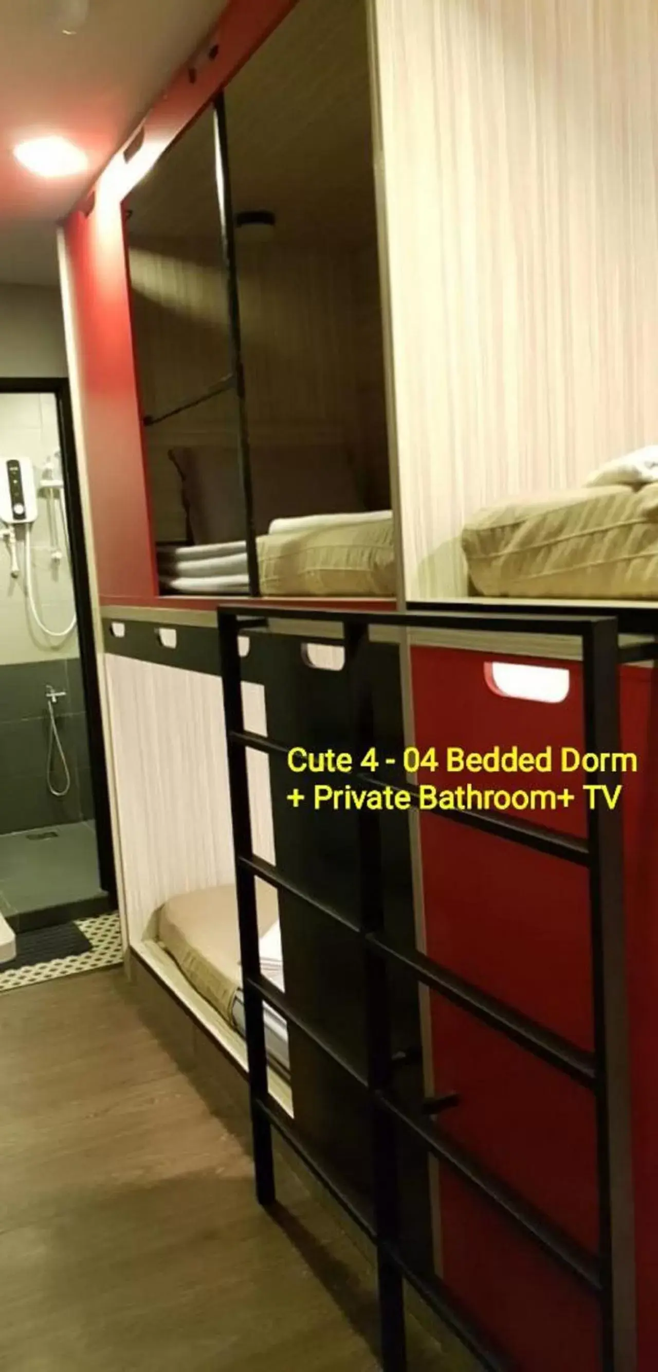 Bedroom in Cute Hotel & Dorms Ipoh