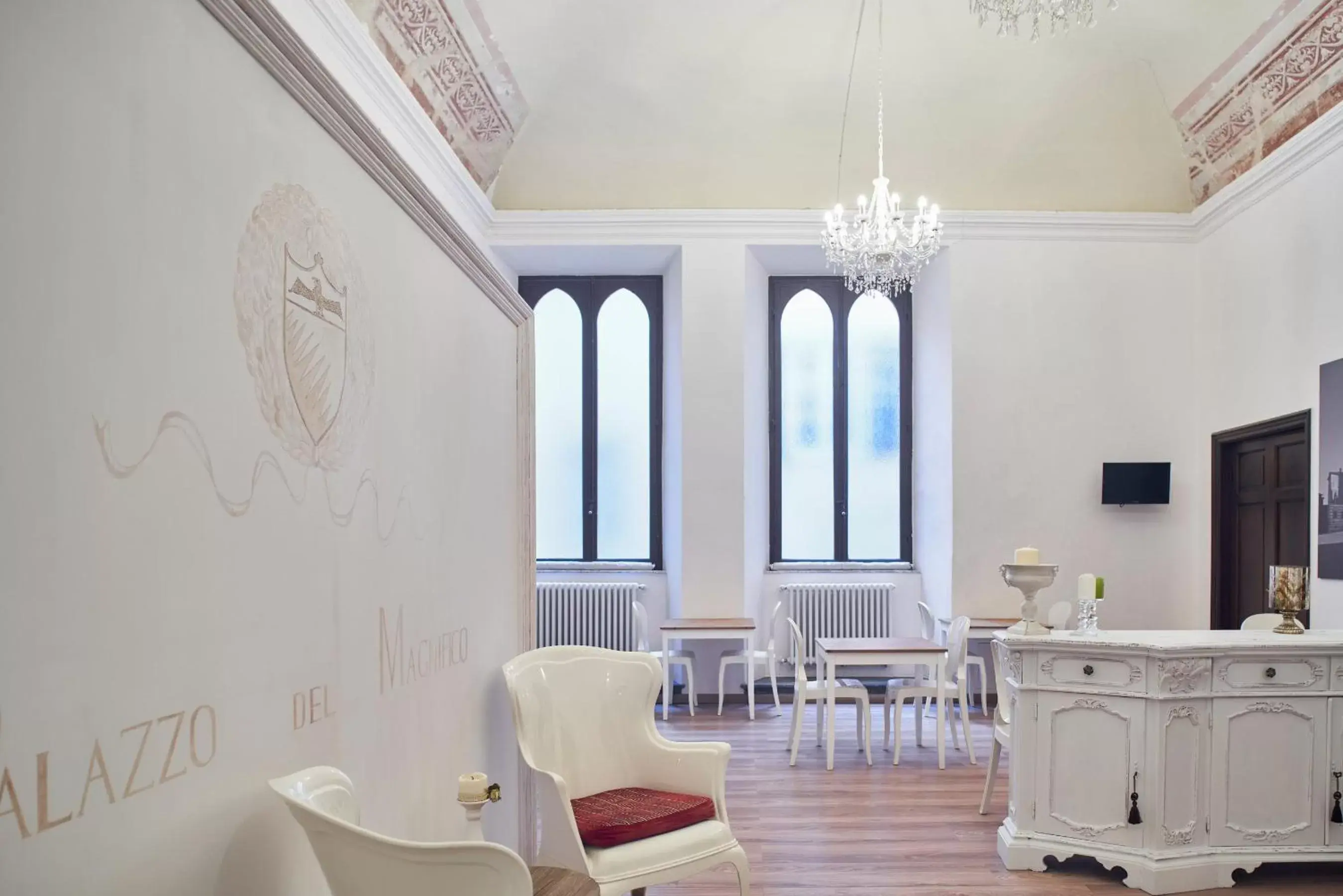 Lobby or reception, Seating Area in Palazzo del Magnifico B&B