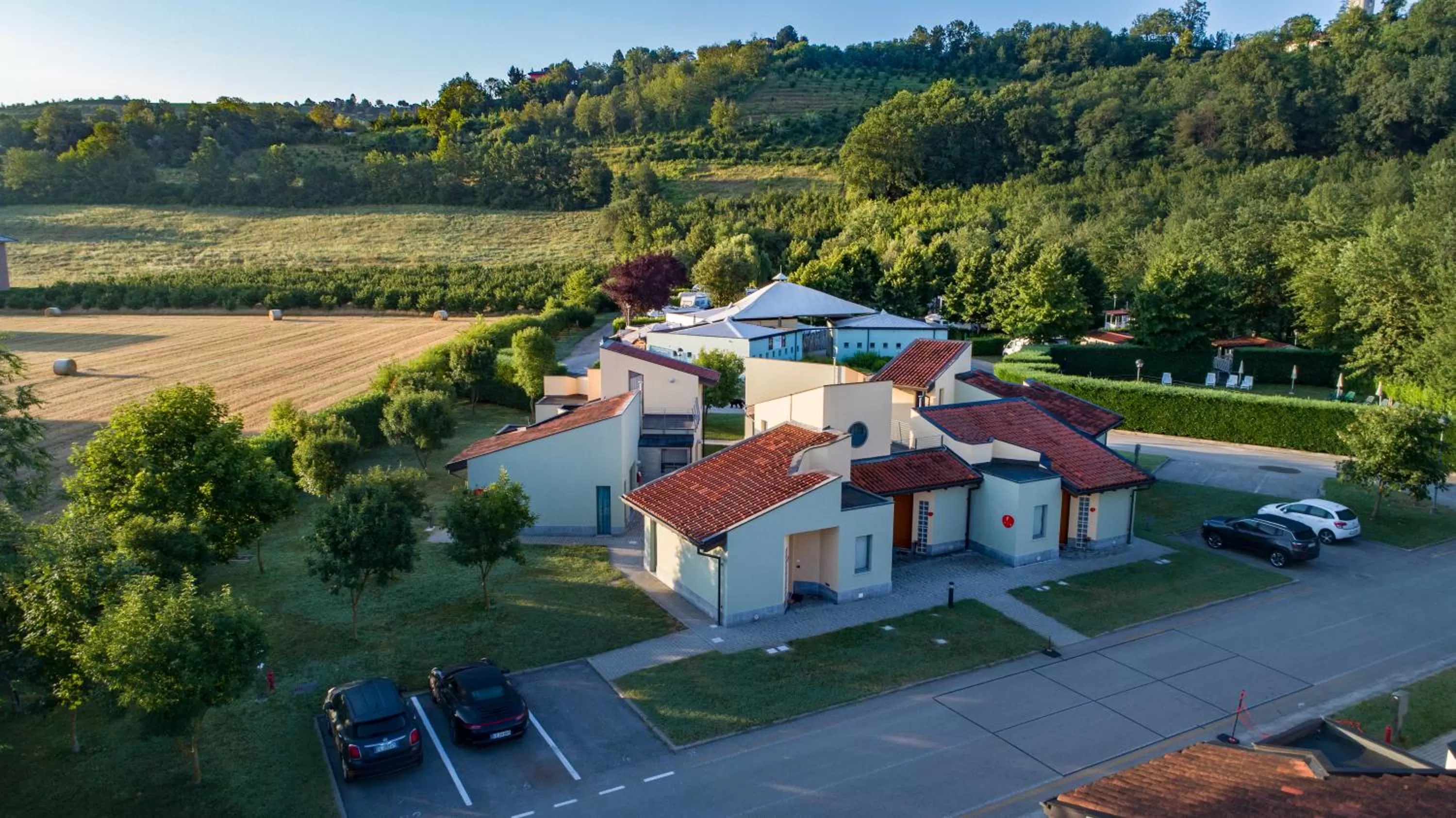 Bird's eye view, Bird's-eye View in AgriCamping AlbaVillage Hotel & Wellness