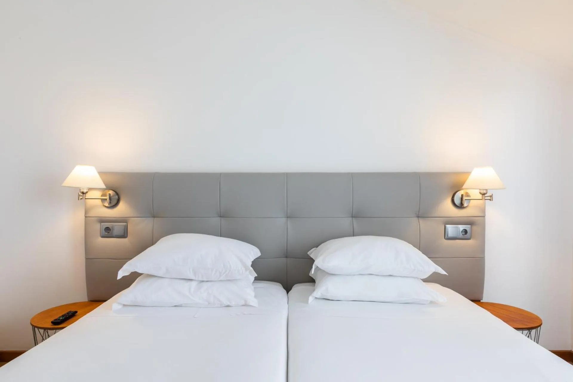 Bed in Hotel Arcanjo