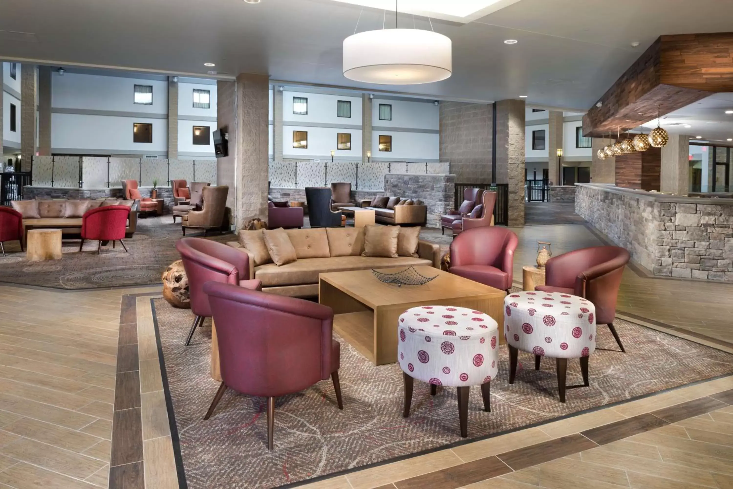 Lobby or reception in DoubleTree by Hilton Lawrence