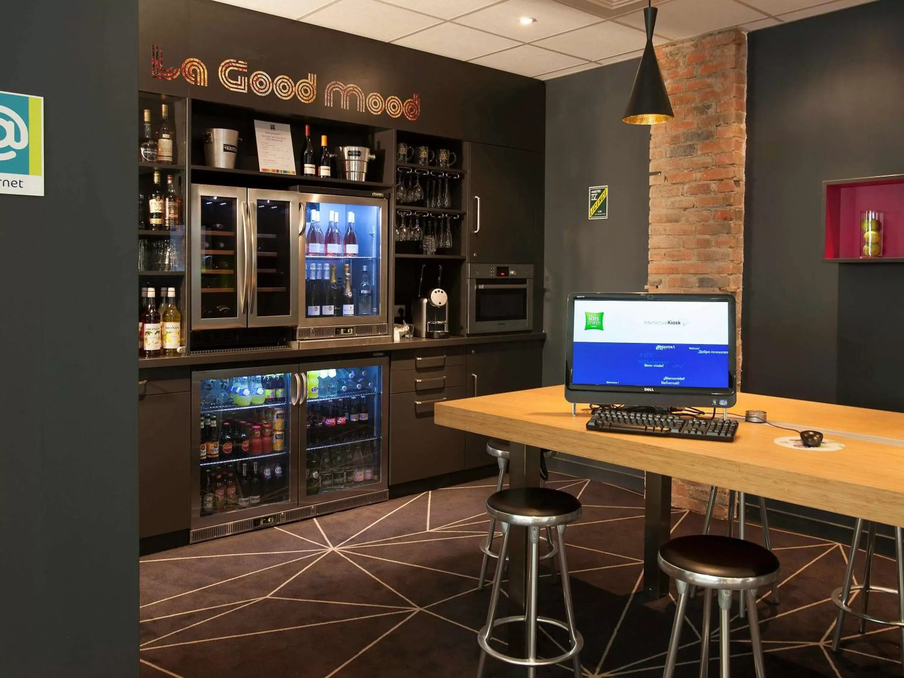 Lounge or bar in ibis Styles Roanne Centre Gare