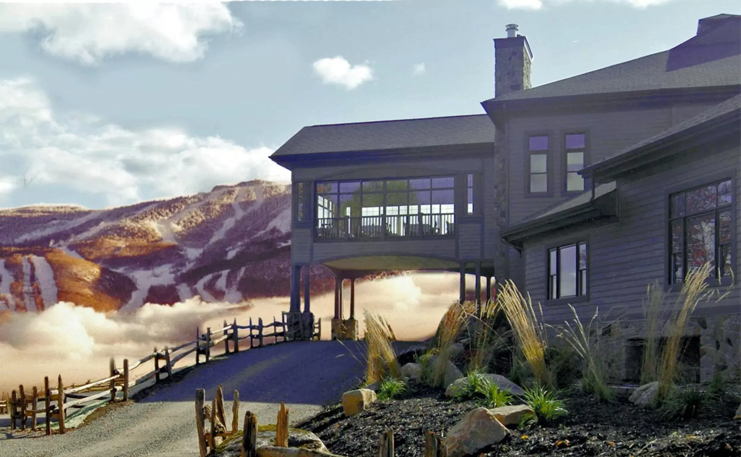 Property Building in Cap Tremblant Mountain Resort