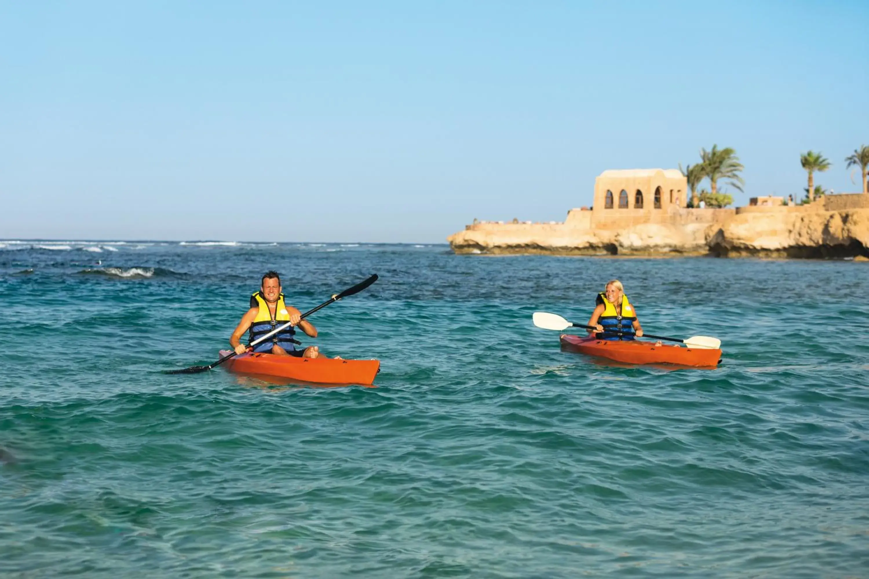 Canoeing in Movenpick Resort El Quseir