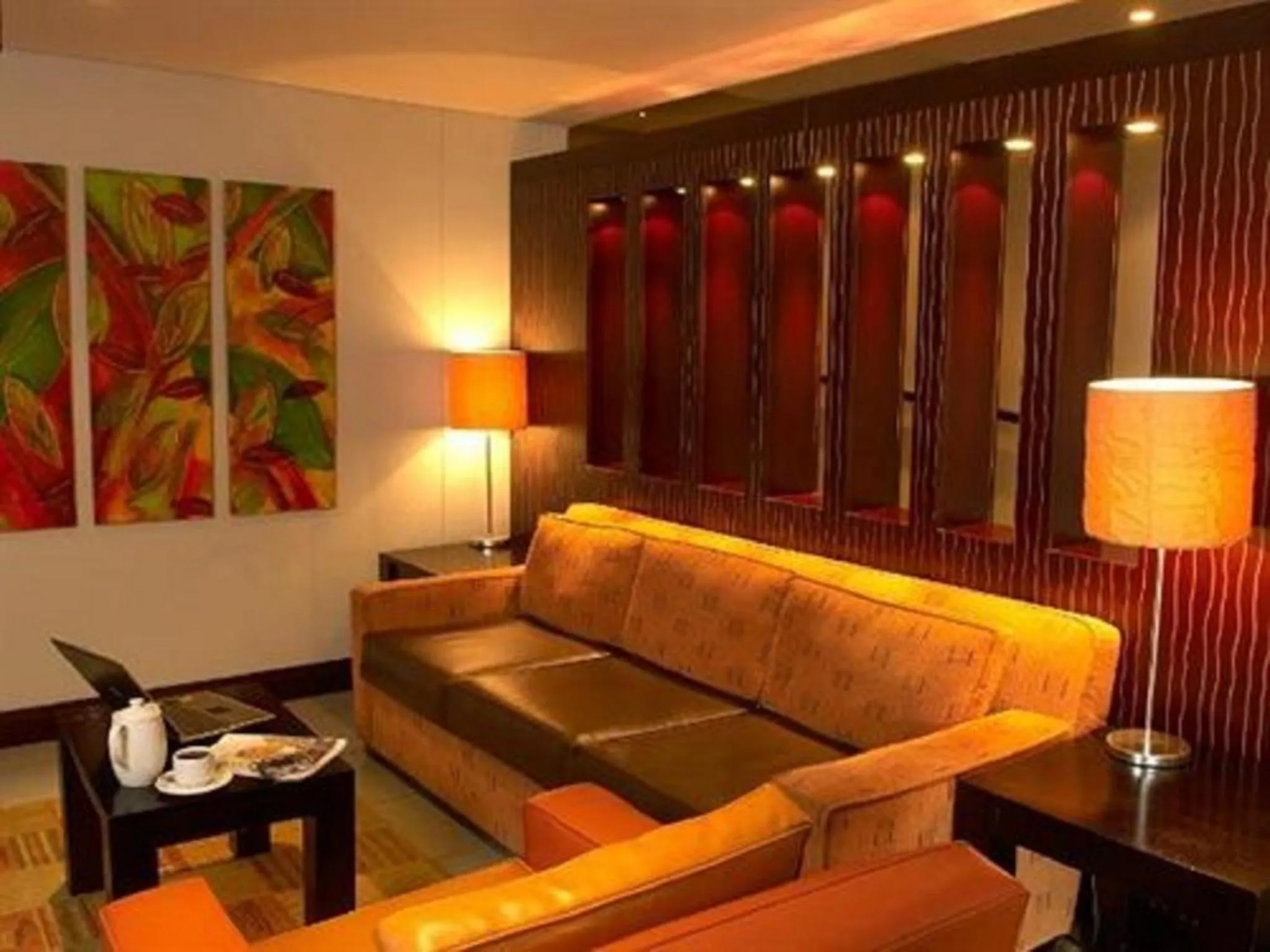 Seating area in Peermont Metcourt Inn at the Grand Palm, Gaborone