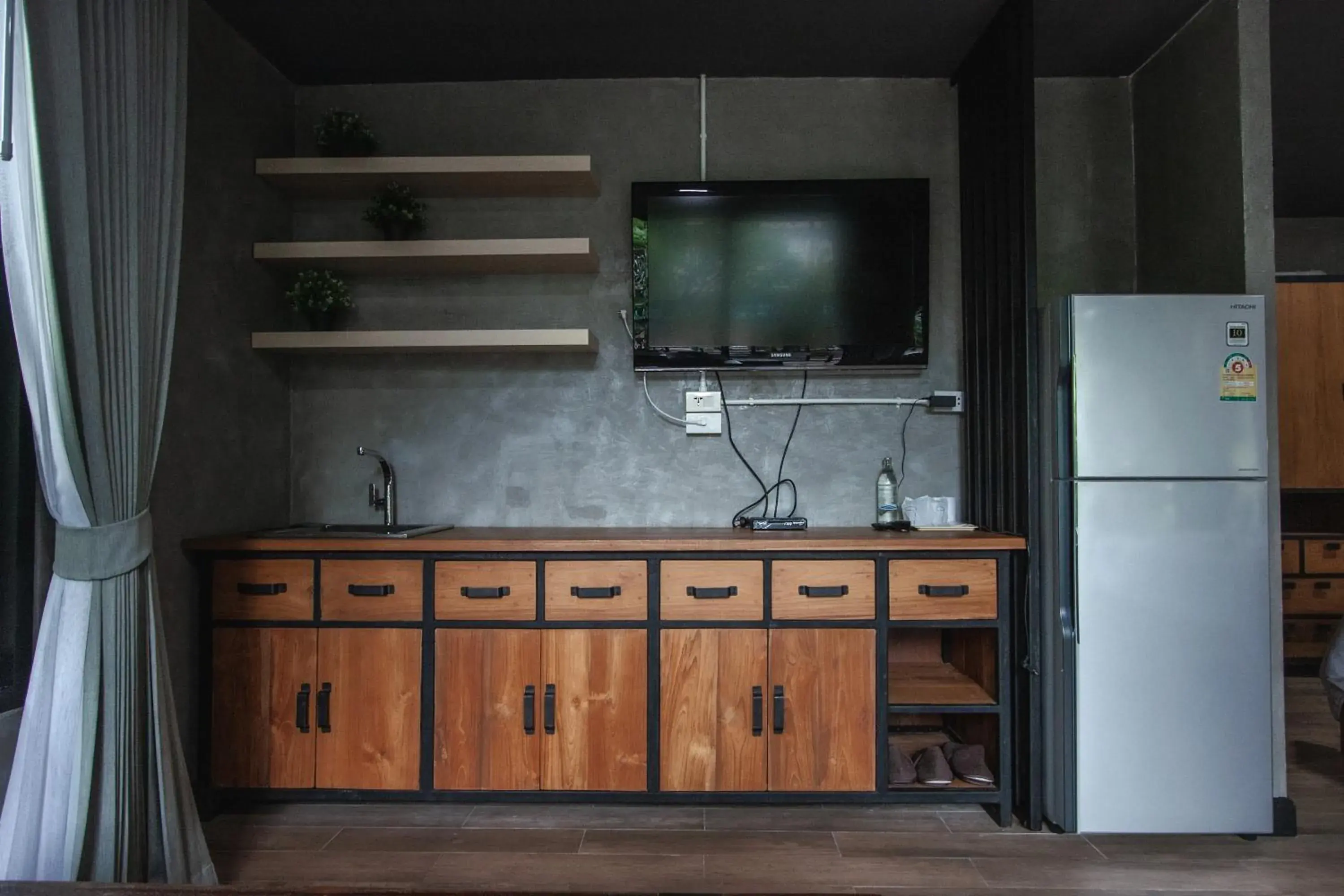 TV and multimedia, Kitchen/Kitchenette in Pai Panalee The Nature Boutique Hotel