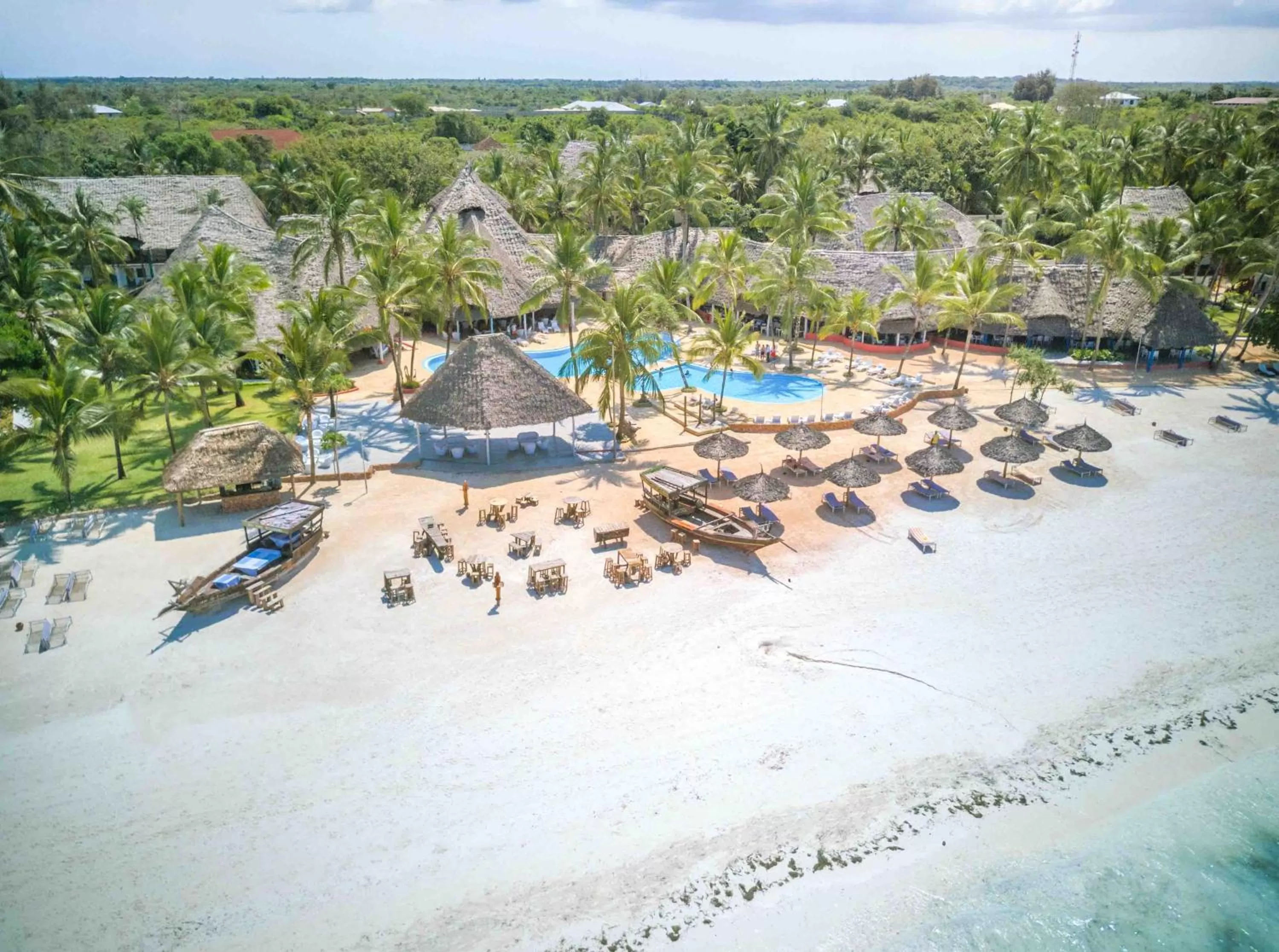 Bird's eye view in Kiwengwa Beach Resort