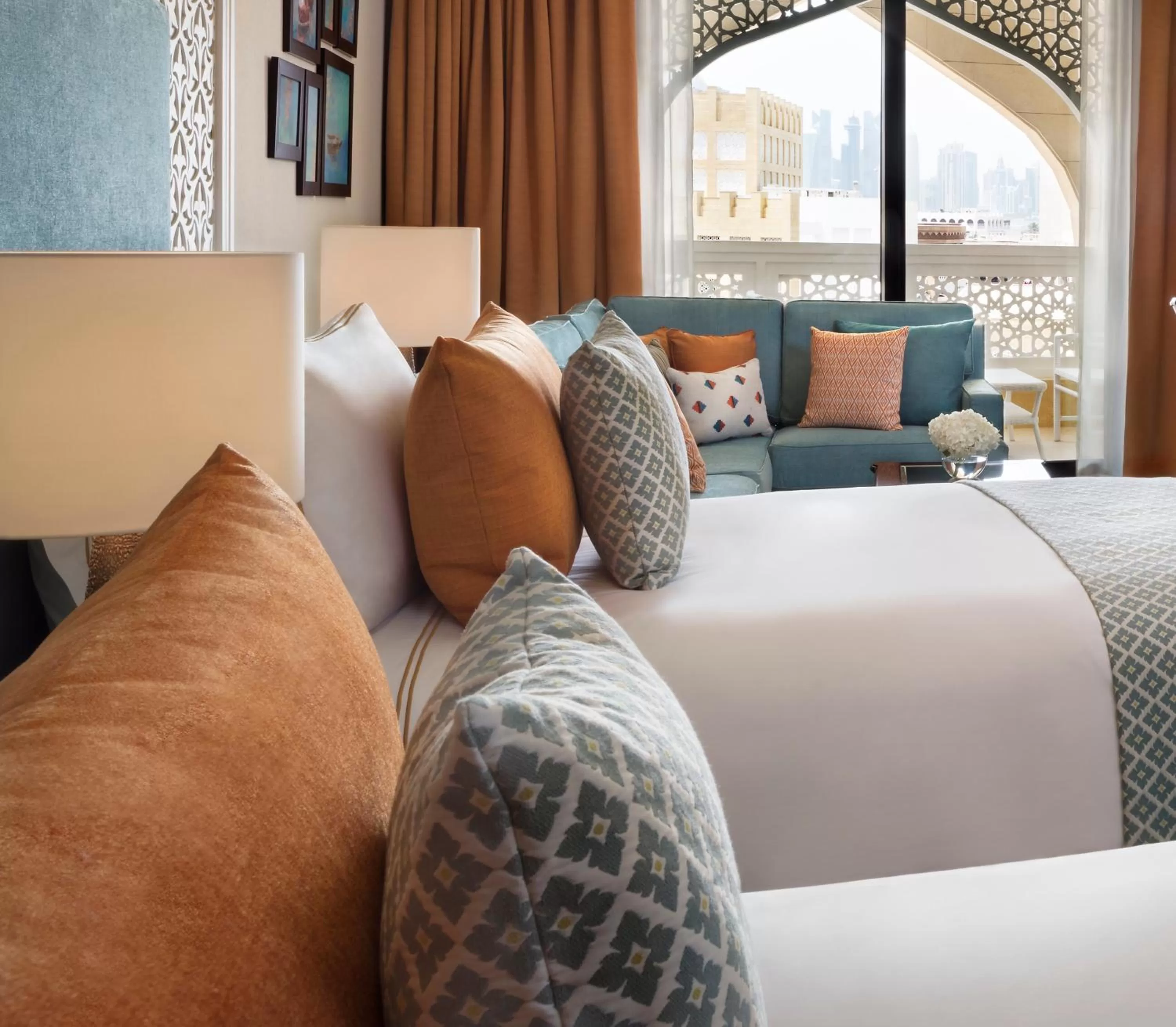 Photo of the whole room, Bed in Al Najada Doha Hotel by Tivoli