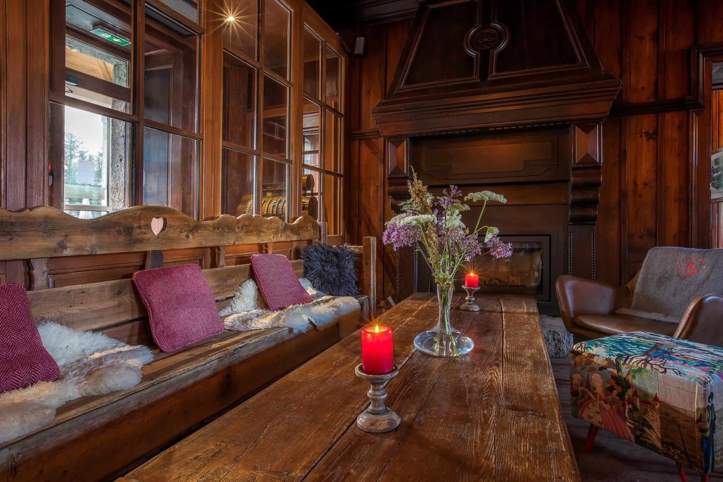 Lounge or bar, Seating Area in Refuge du Montenvers