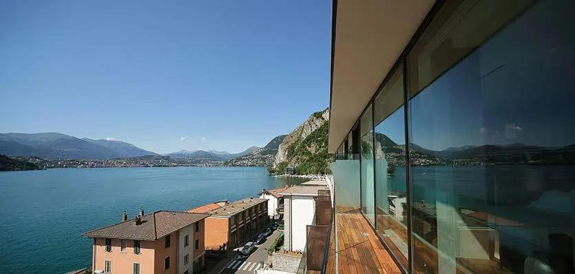 Lake view in Grand Hotel Campione