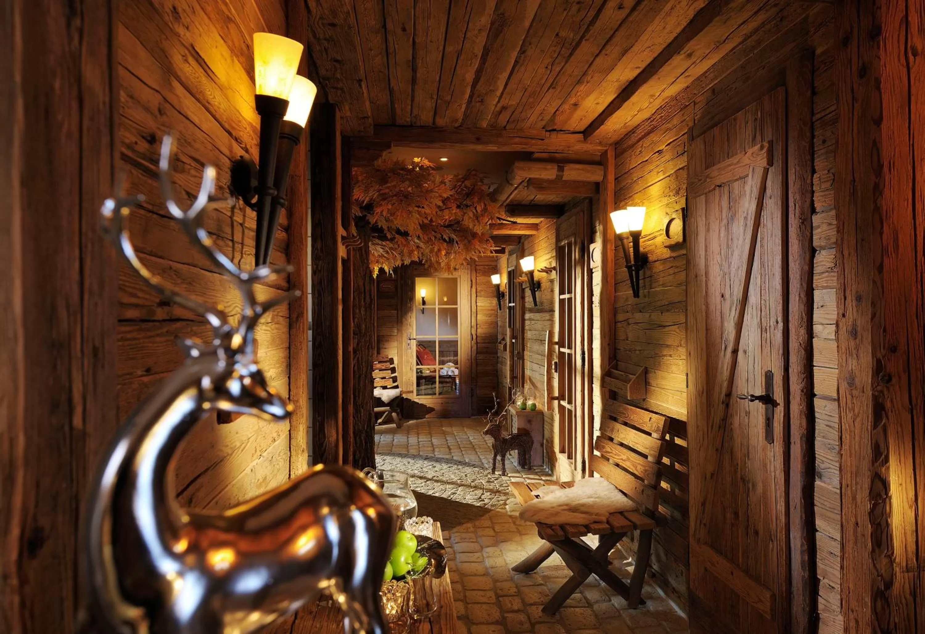 Sauna in Romantik Hotel Knippschild