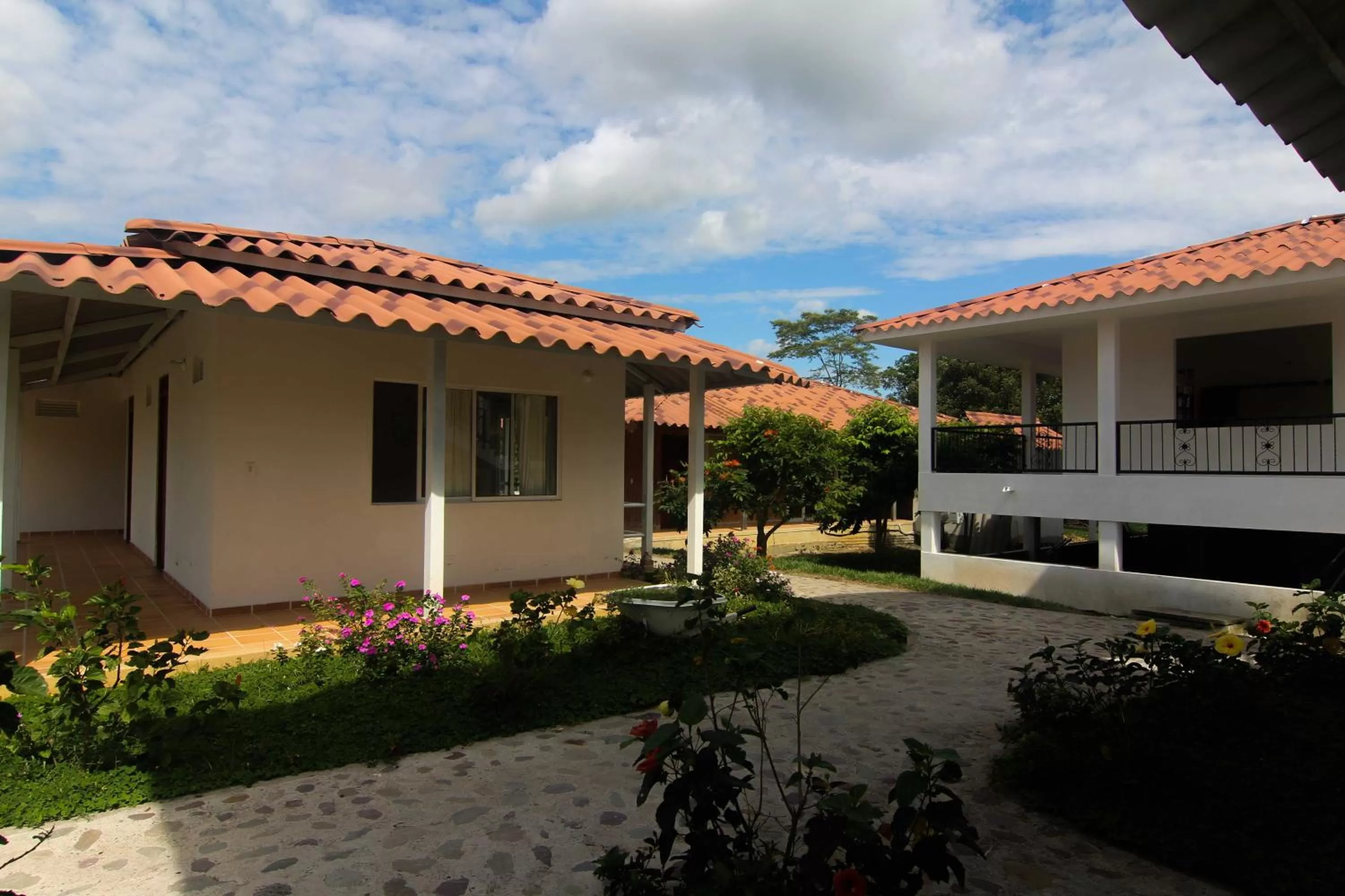 Patio, Property Building in Hotel Mastranto