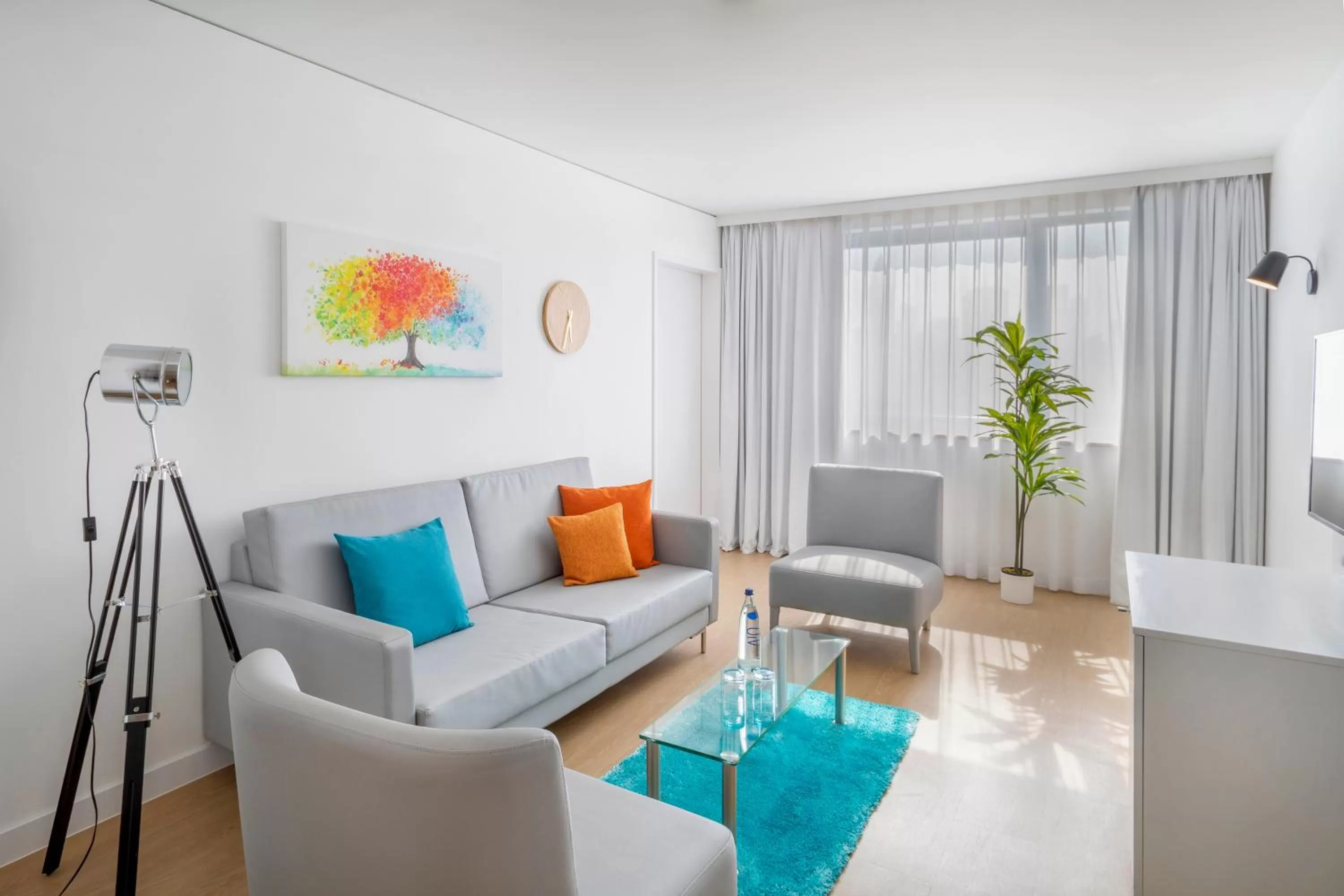 Living room in Hotel Frankfurt Messe Affiliated by Meliá