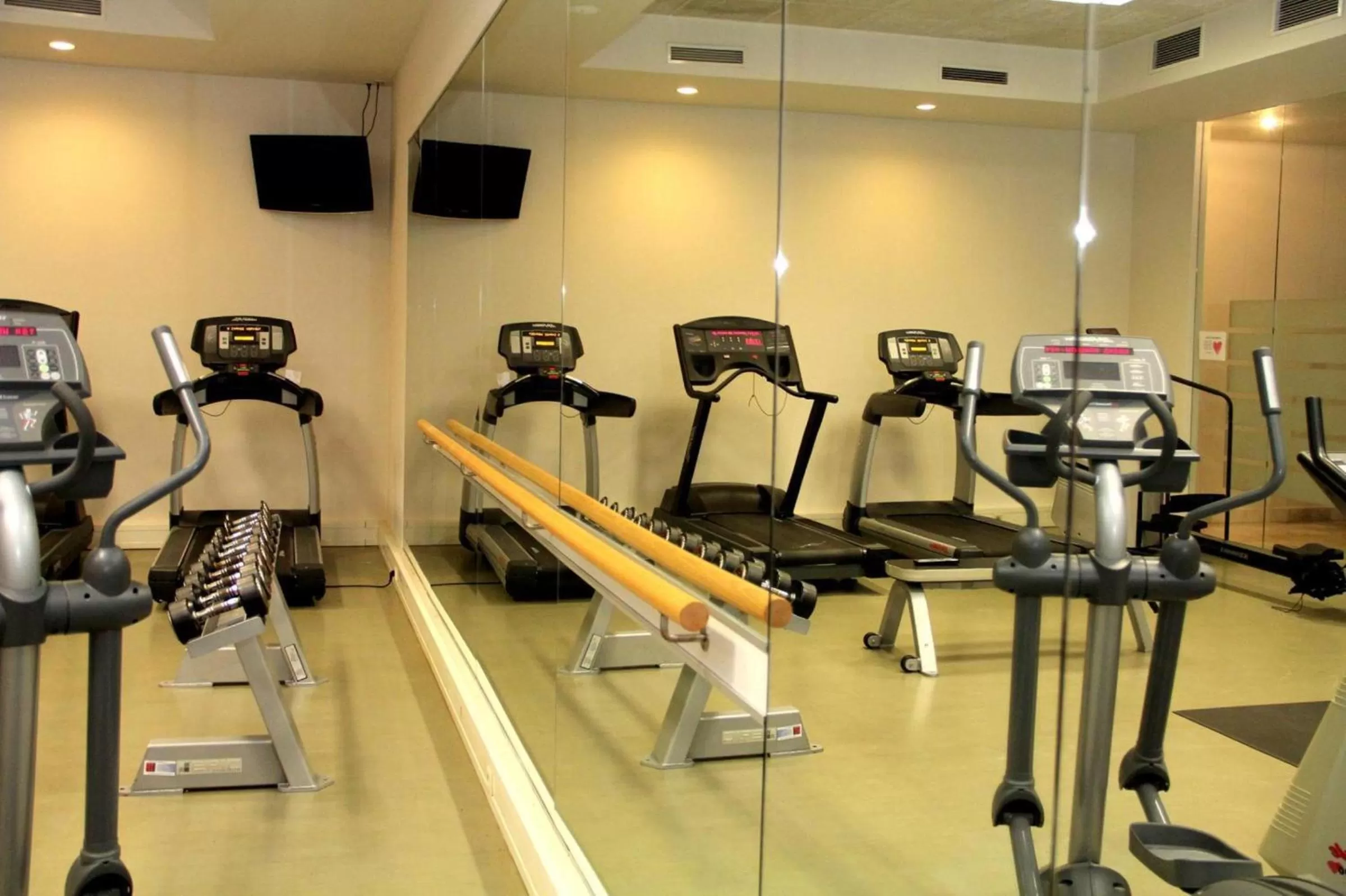Fitness centre/facilities in Hyllit Hotel