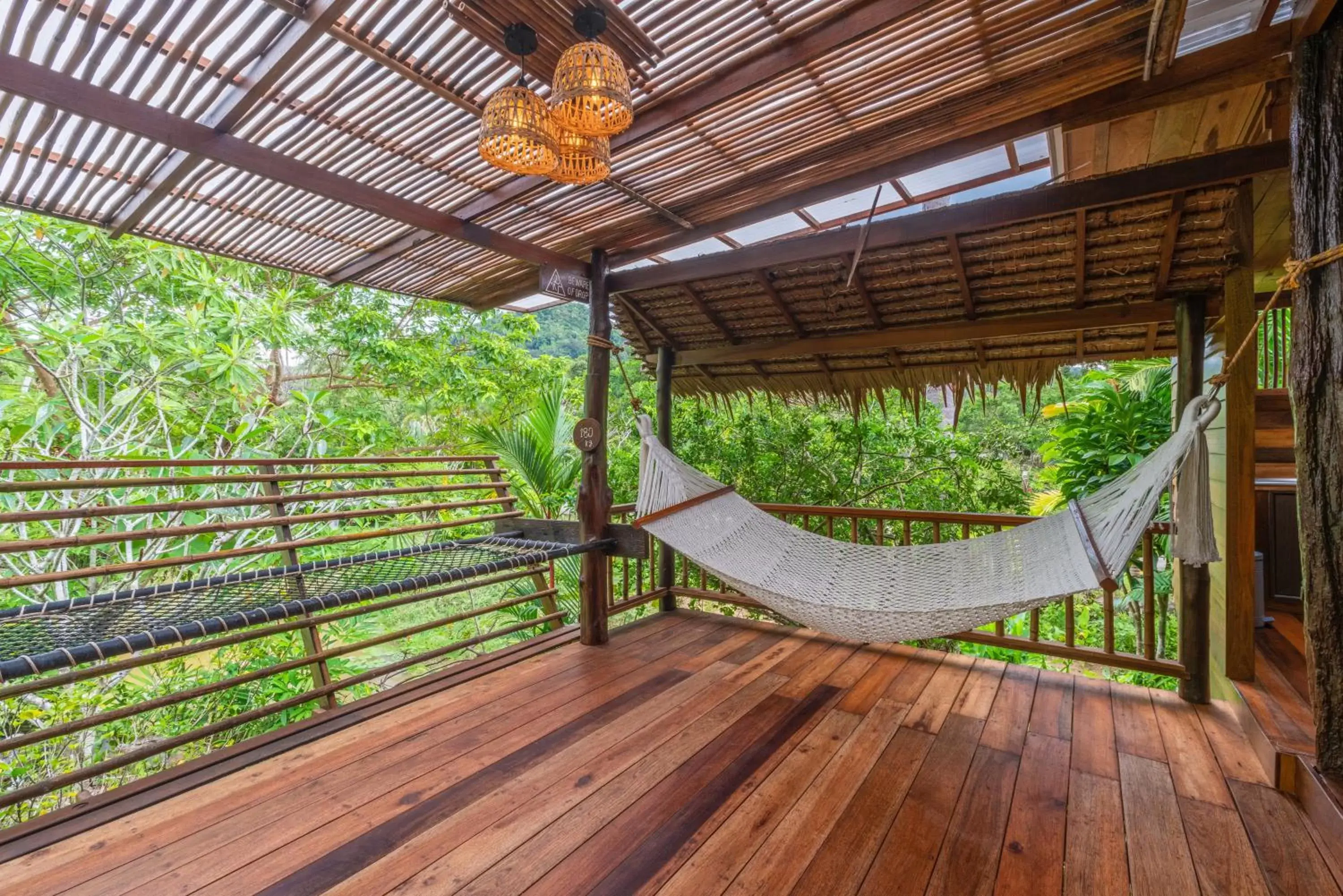 Garden, Balcony/Terrace in Ban Sainai Resort- SHA Extra Plus Aonang's Green Resort