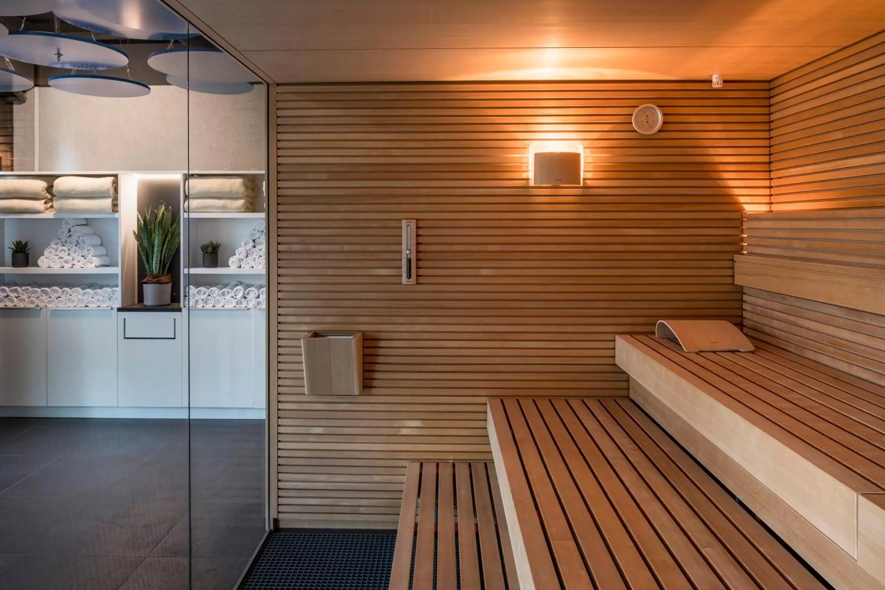 Sauna in Meliá Frankfurt City