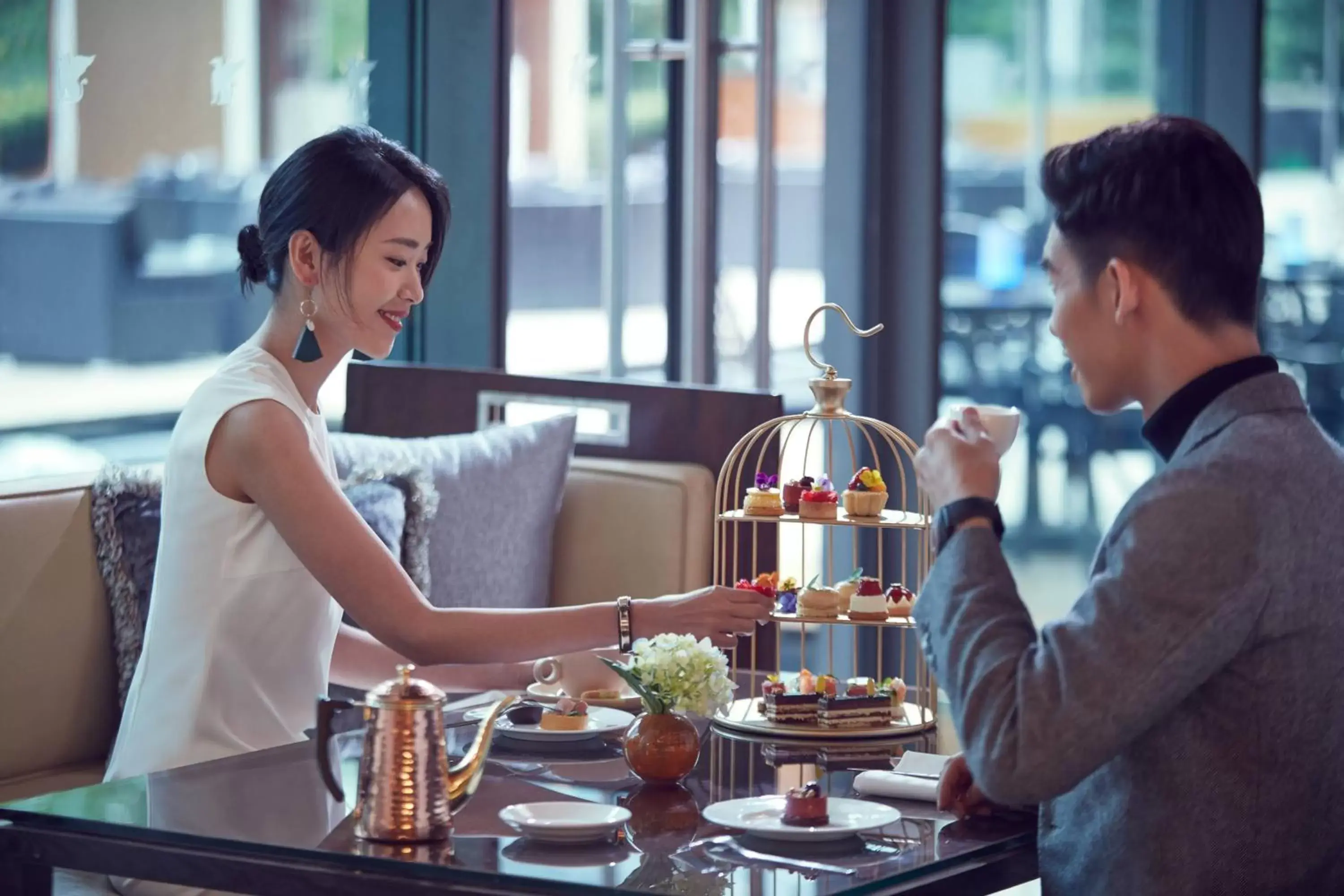 Lobby or reception in JW Marriott Hotel Beijing