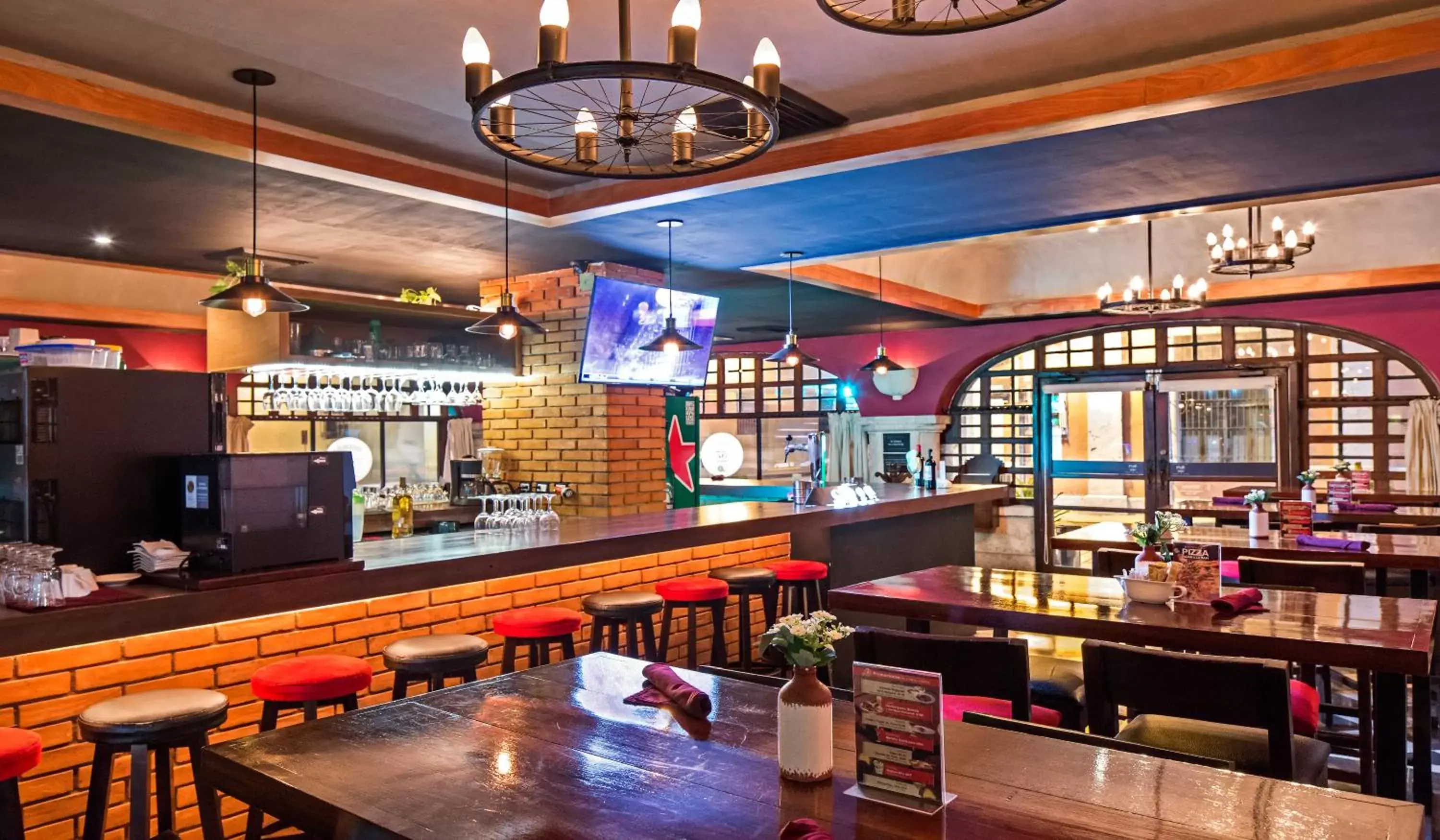 Lounge or bar in Casa del Balam Merida Lounge or bar in Casa del Balam Merida