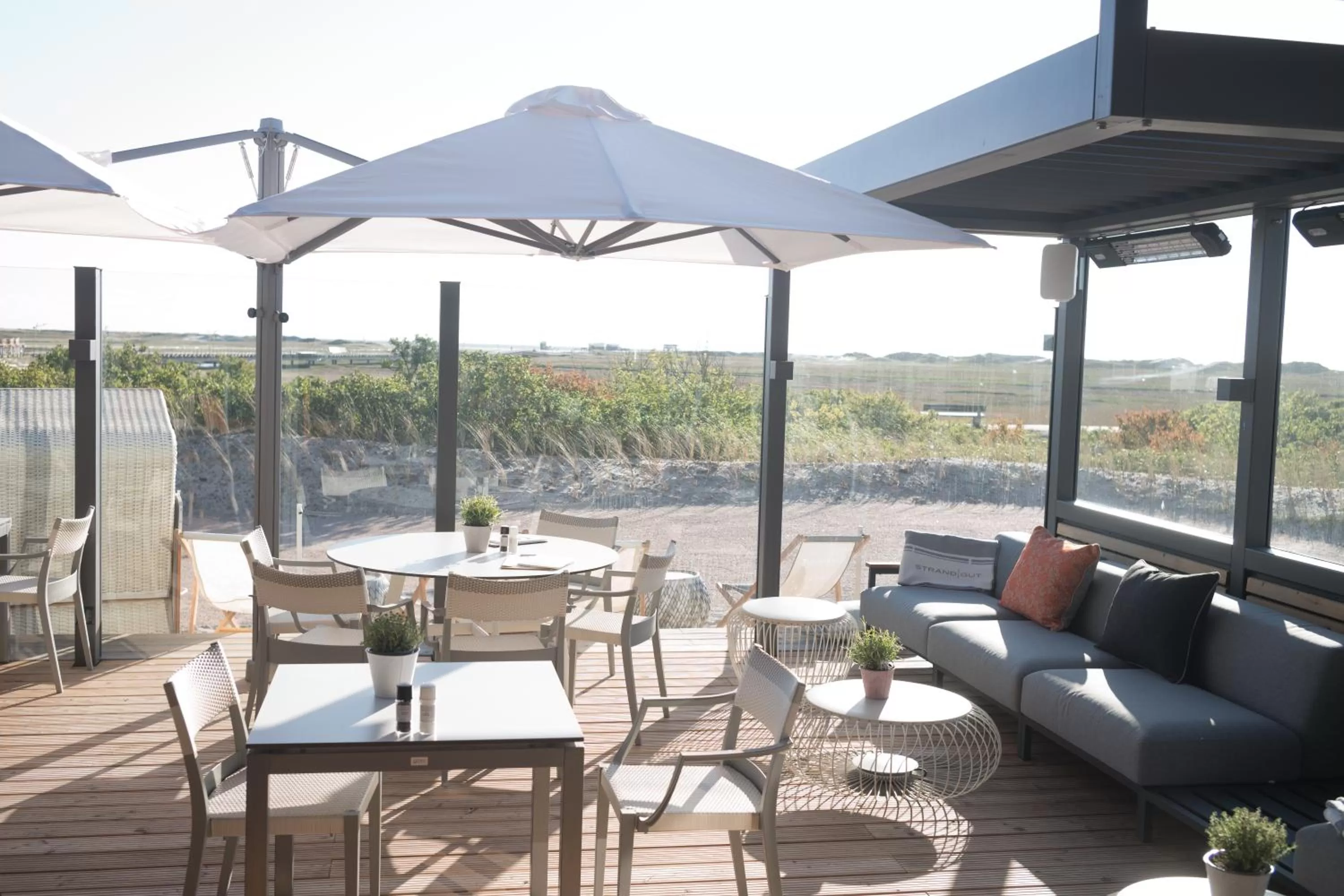 Restaurant/places to eat in Strandgut Resort