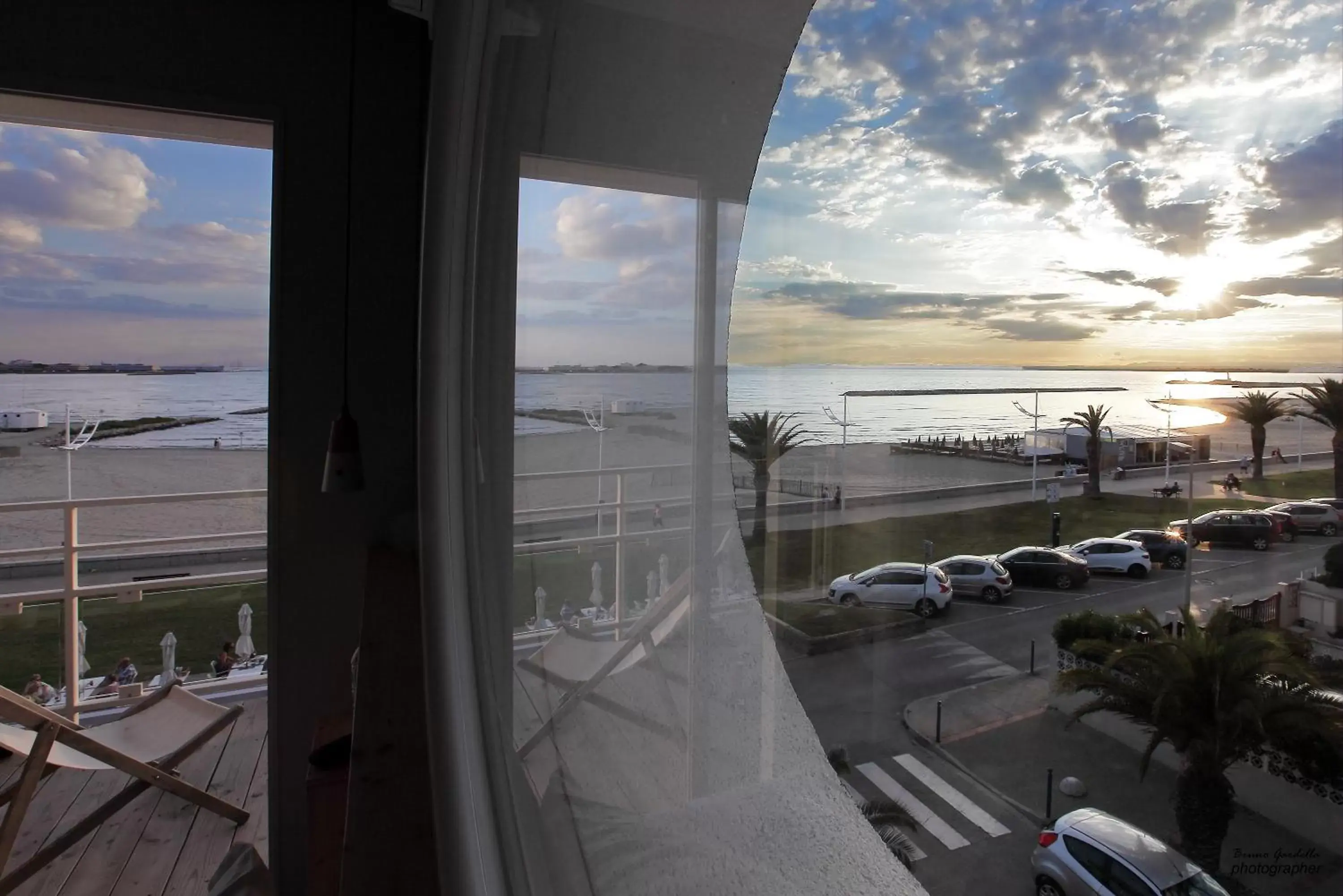 Balcony/Terrace in Hôtel Café Miramar