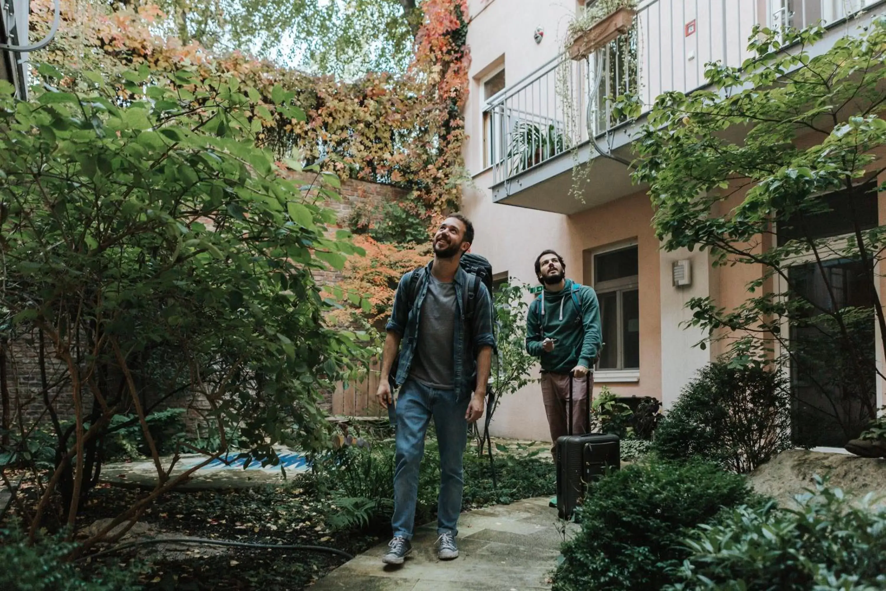 People, Guests in Vienna Hostel Ruthensteiner