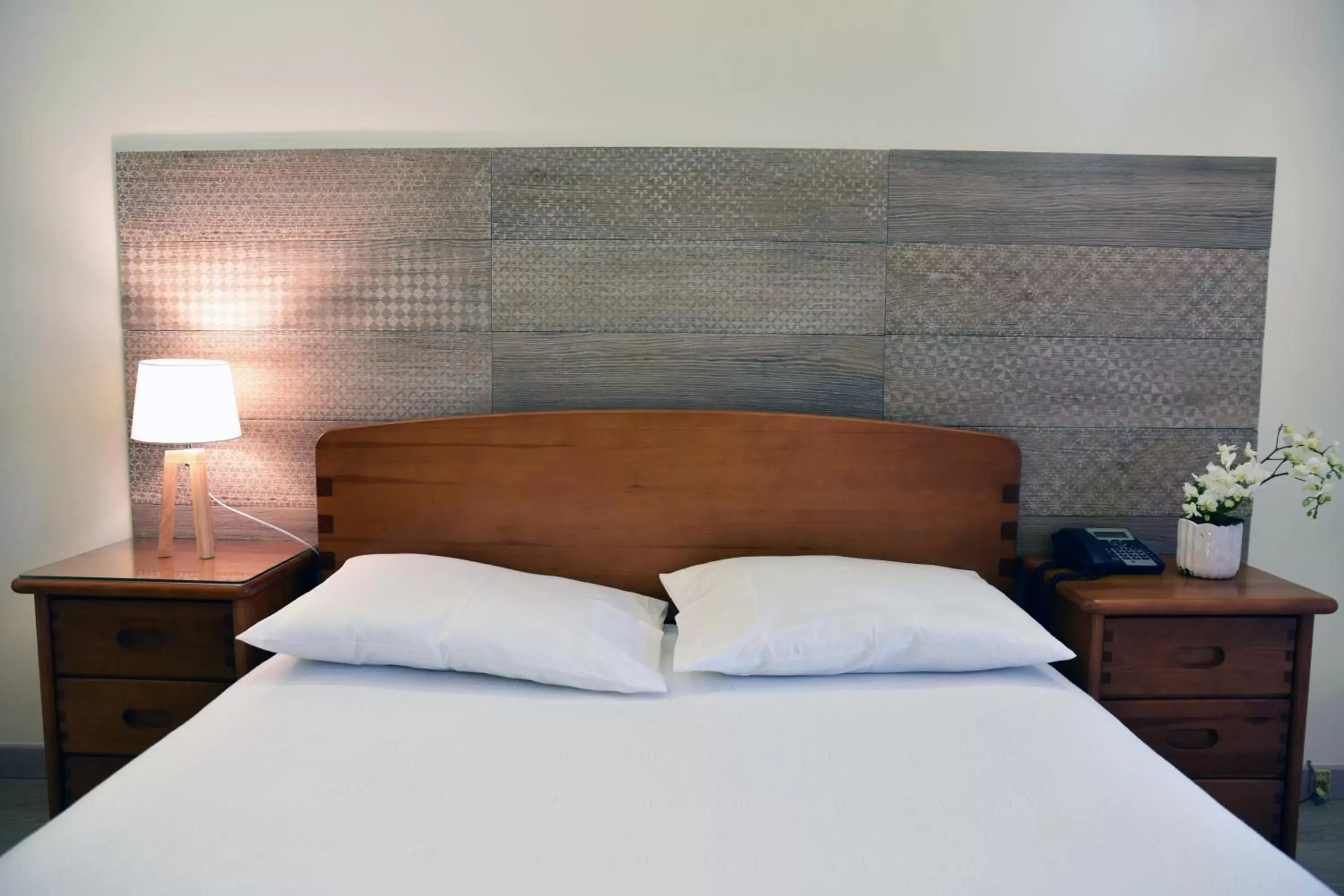 Bed in Hotel Visconde