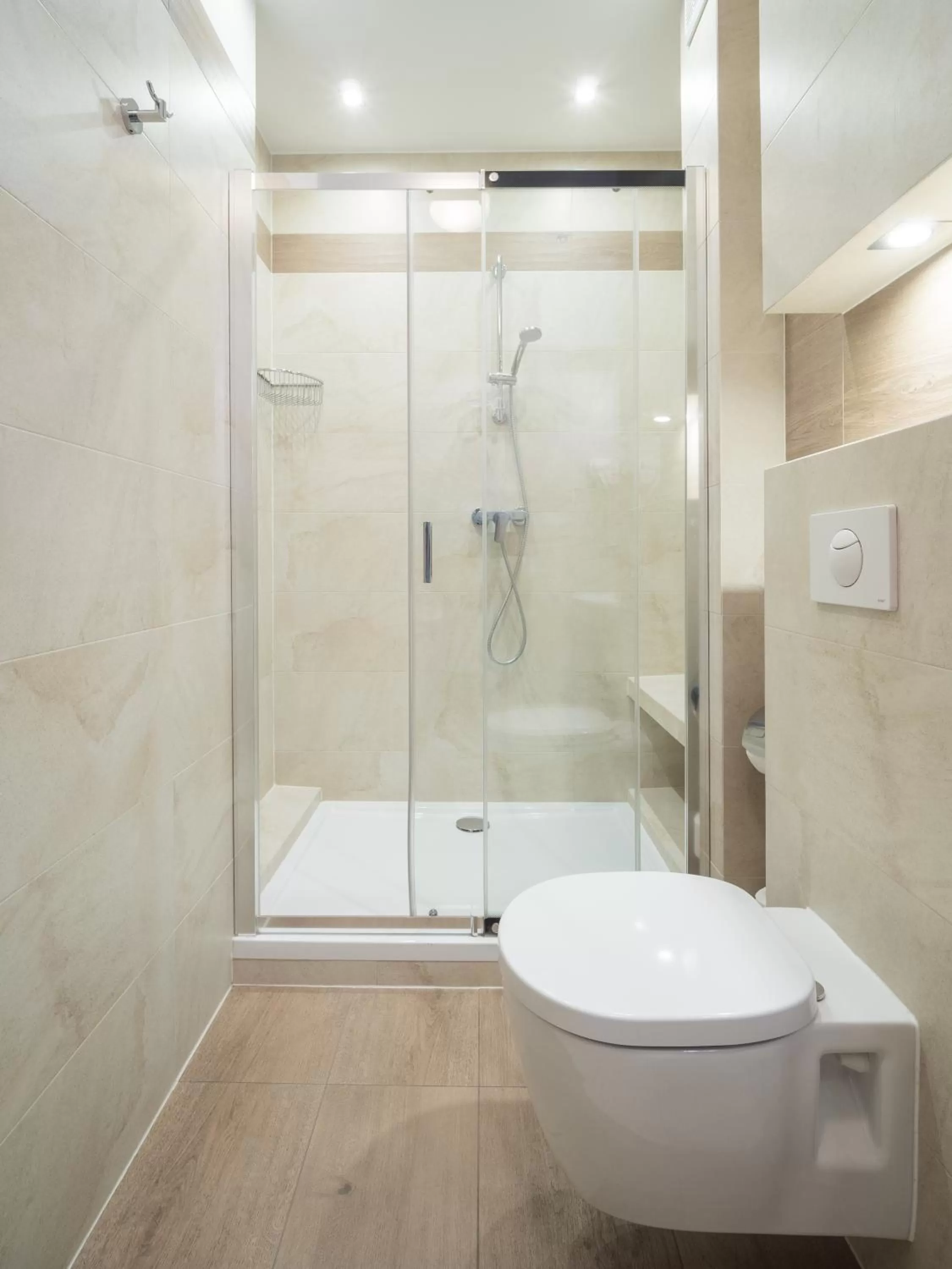 Shower in Hotel Miodowa