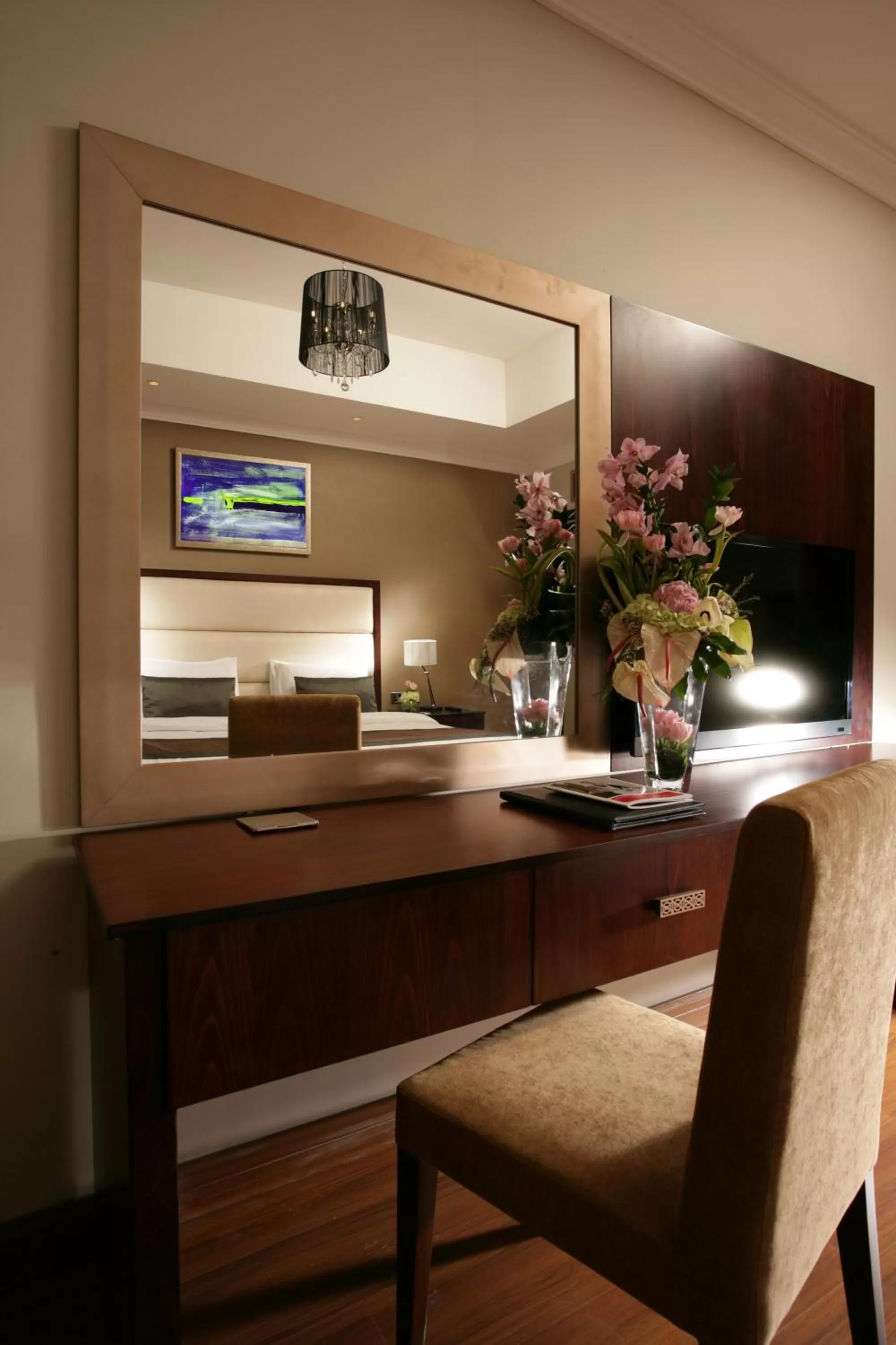 TV and multimedia in Ramada Hotel & Suites by Wyndham Ajman