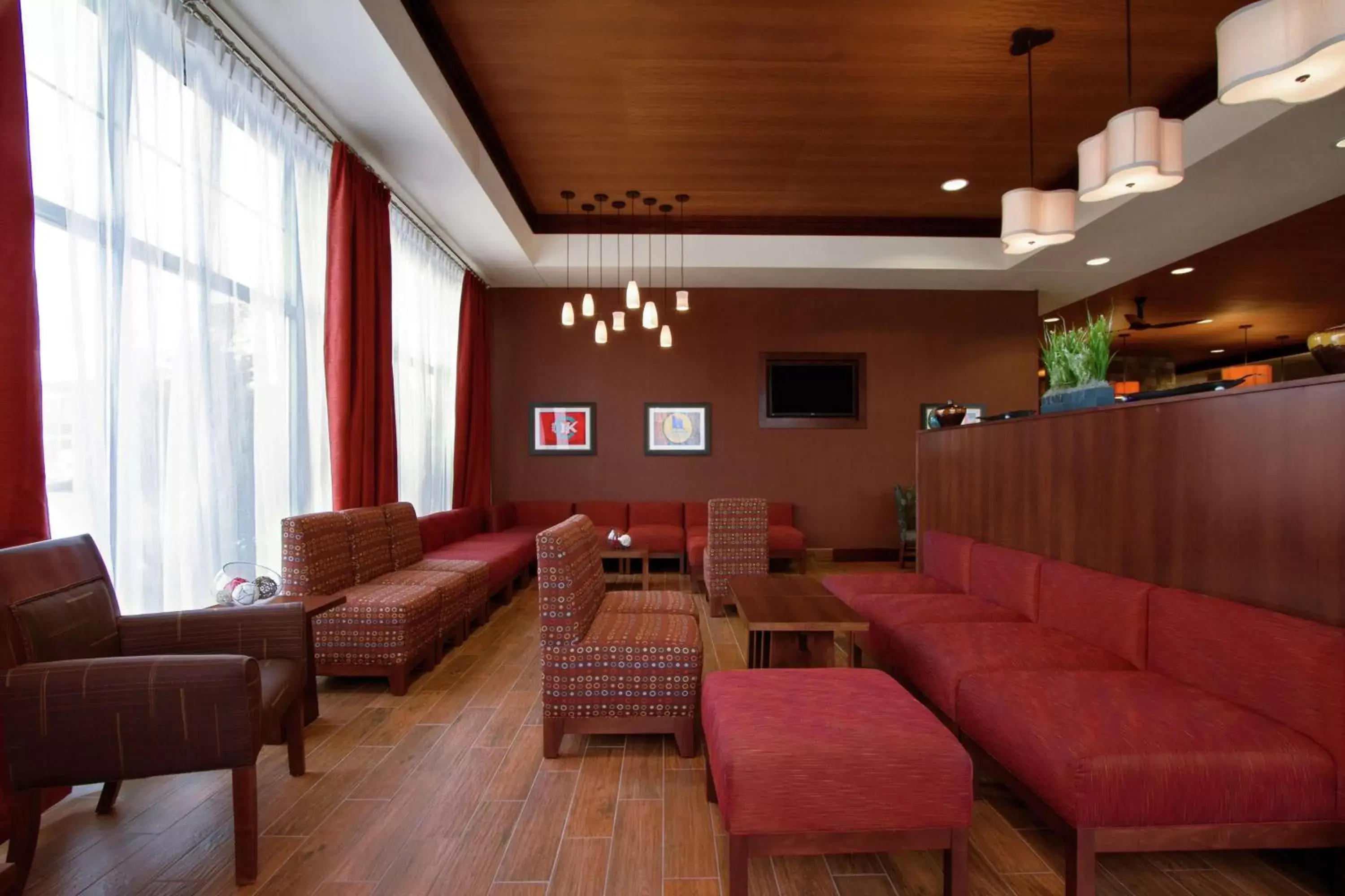 Property building, Seating Area in Homewood Suites by Hilton Oklahoma City-Bricktown