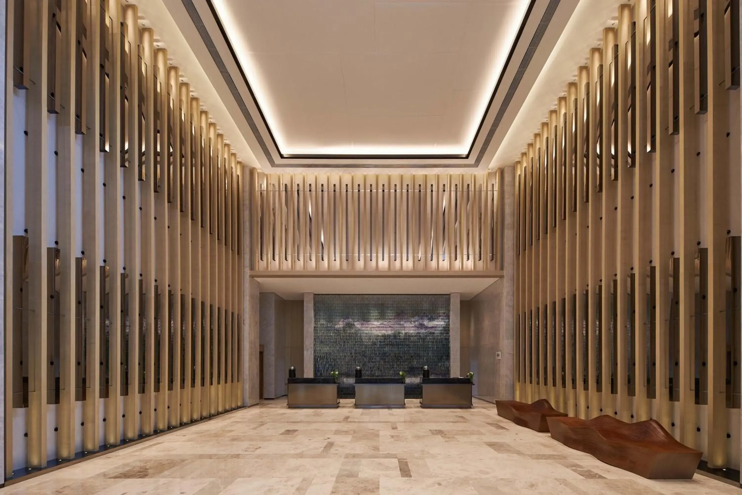 Lobby or reception in Courtyard by Marriott Changchun