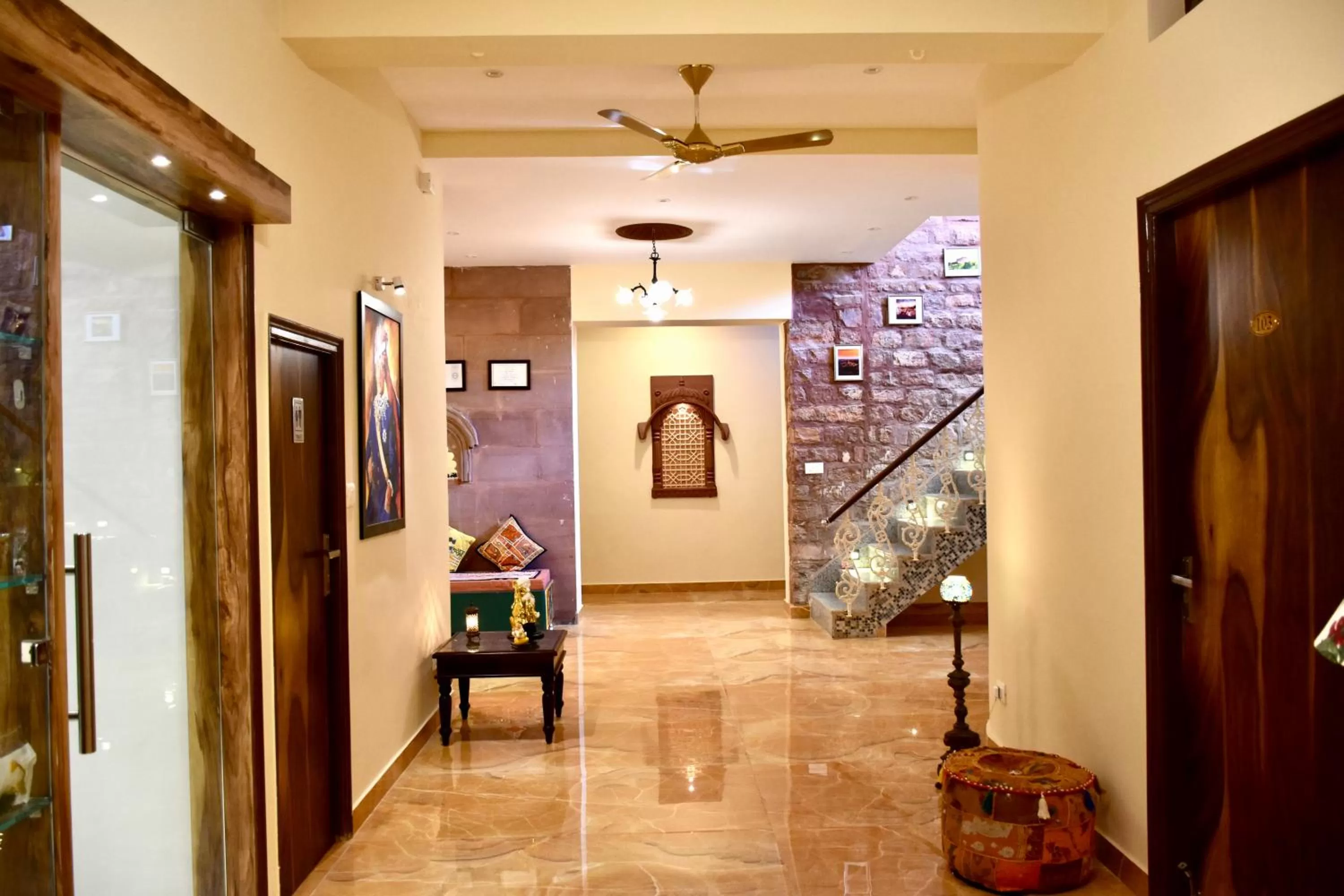Lobby or reception in Kankariya Heritage