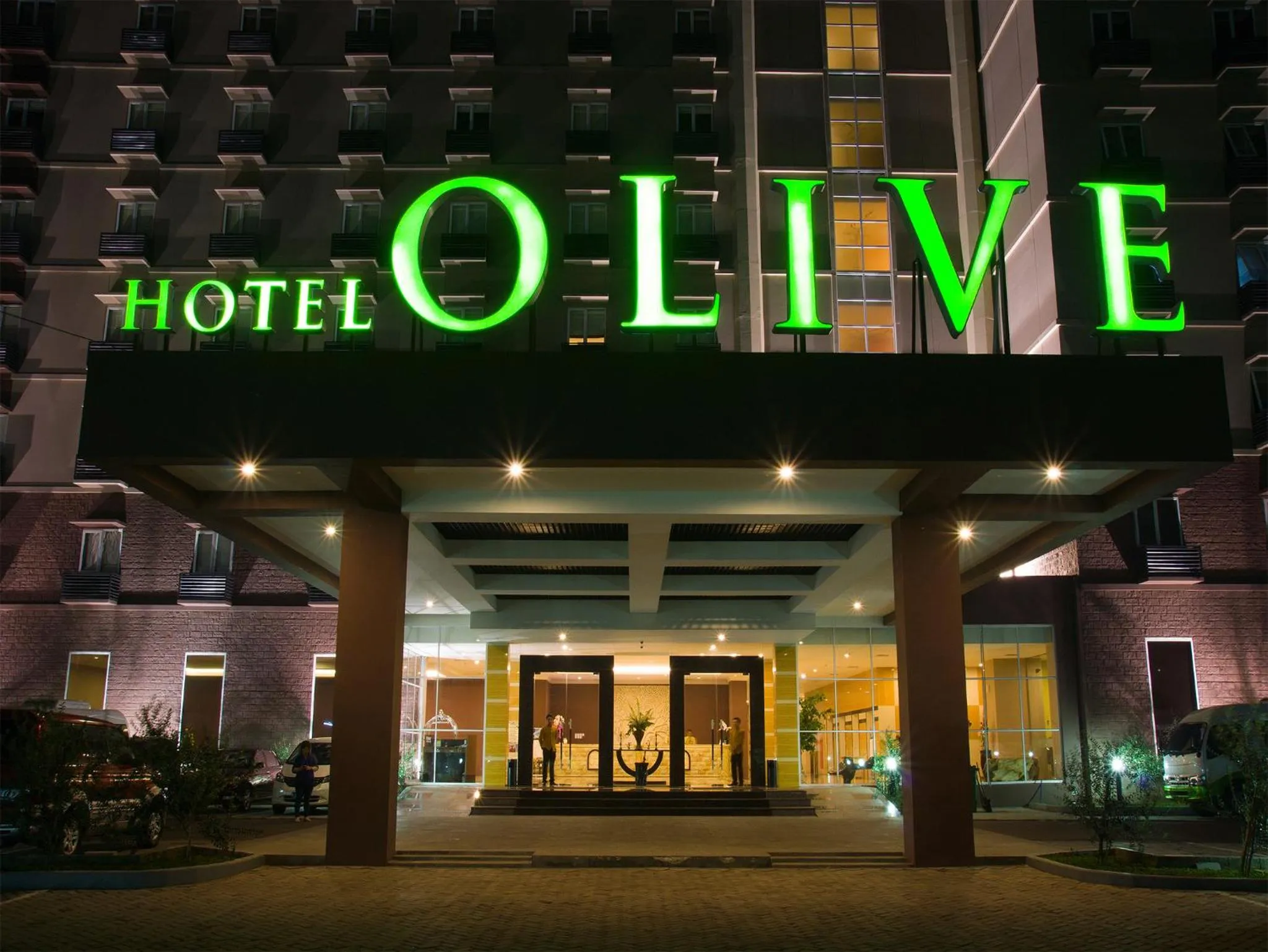 Facade/entrance in Hotel Olive