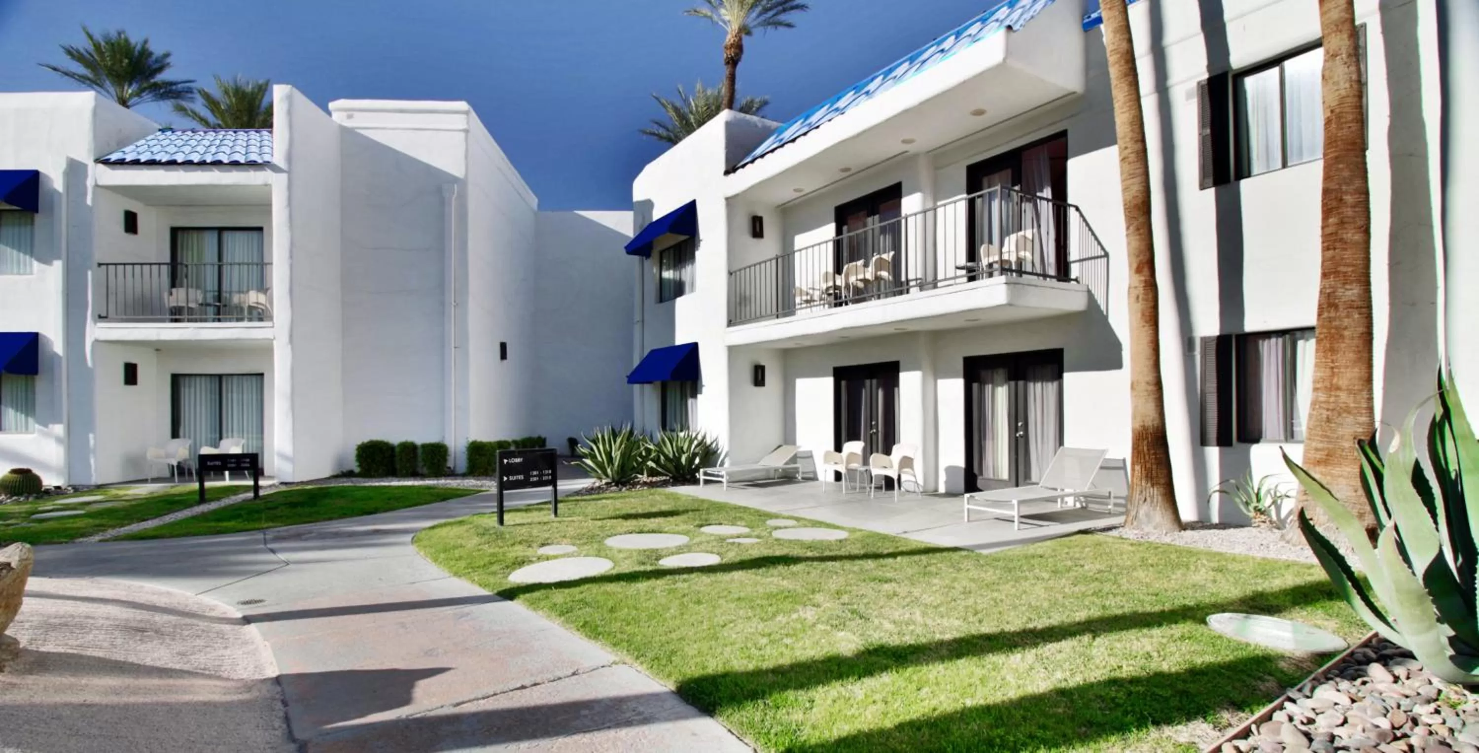 Property building in Serene Vegas Boutique Hotel Las Vegas