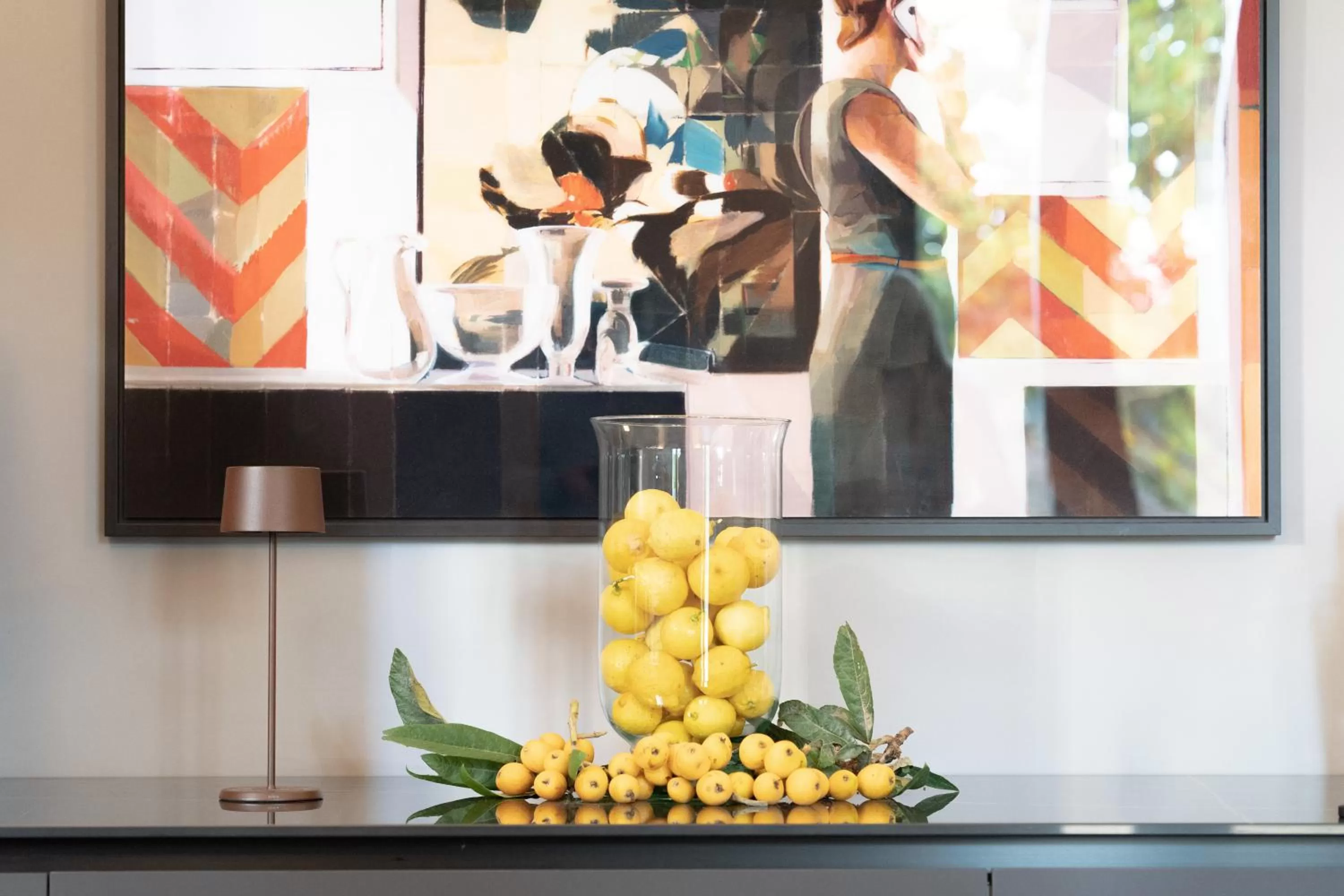 Decorative detail in Sa Suites