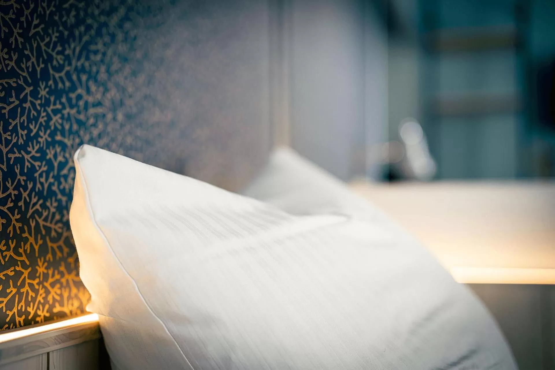 Bed in Gartenhotel Fettehenne