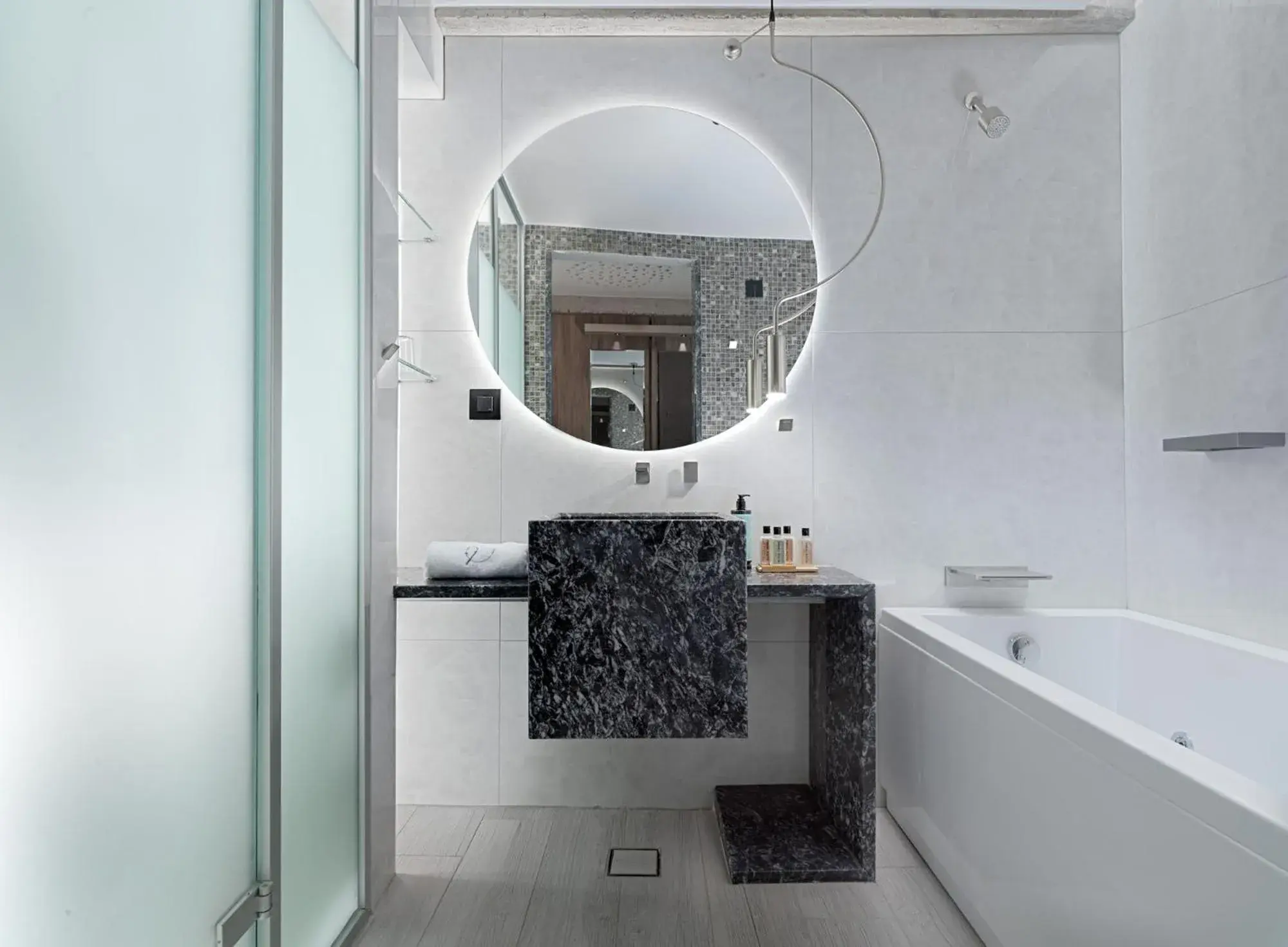 Shower, Bathroom in Nautilux Rethymno by Mage Hotels