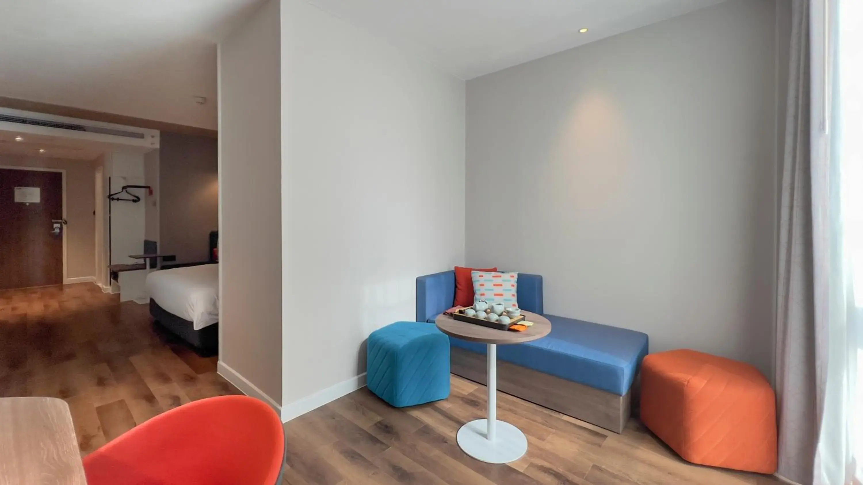 Bed in Holiday Inn Express Yangjiang City Center by IHG Bed in Holiday Inn Express Yangjiang City Center by IHG