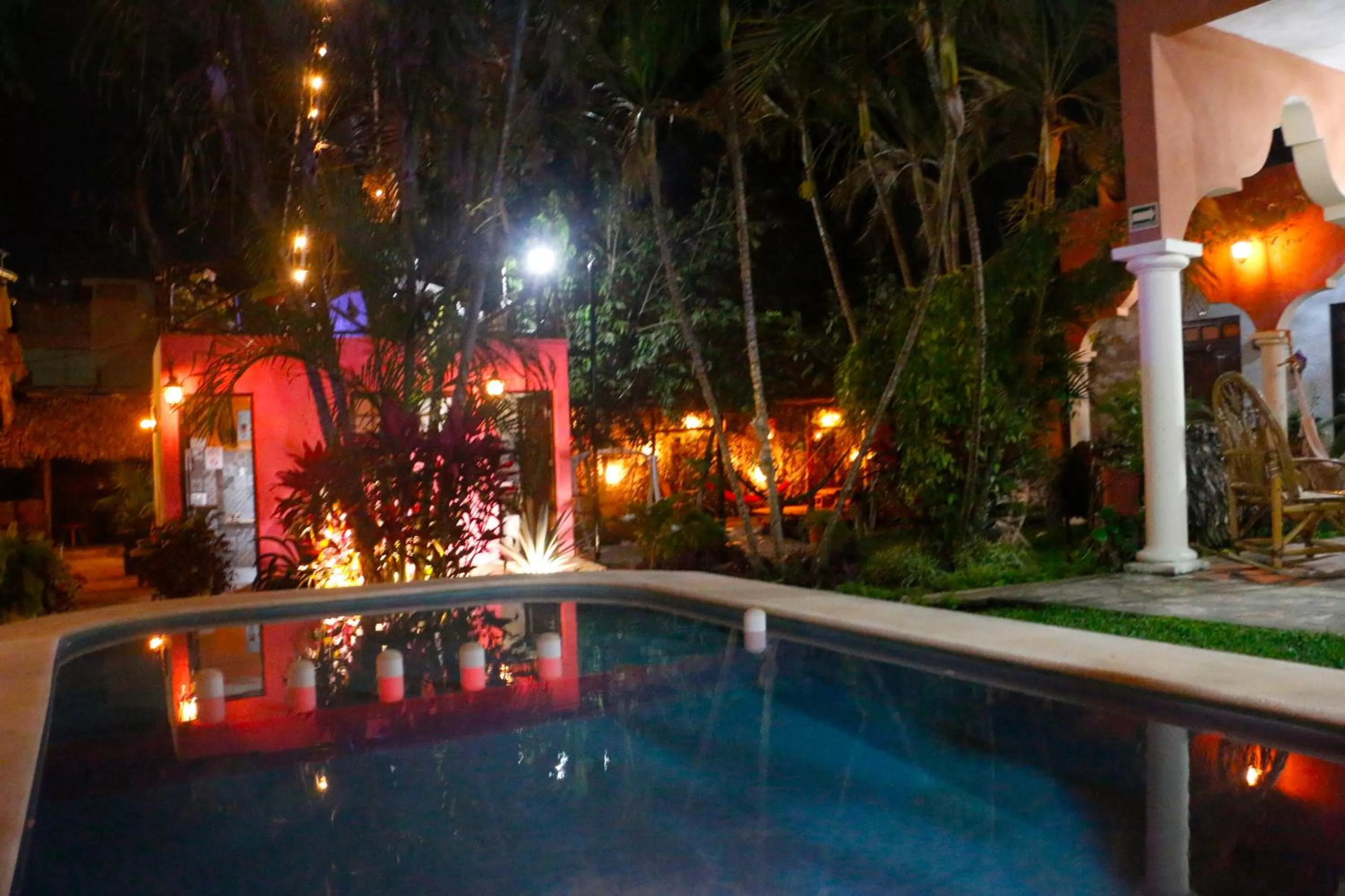 Garden view in Casa Aluxes Hotel