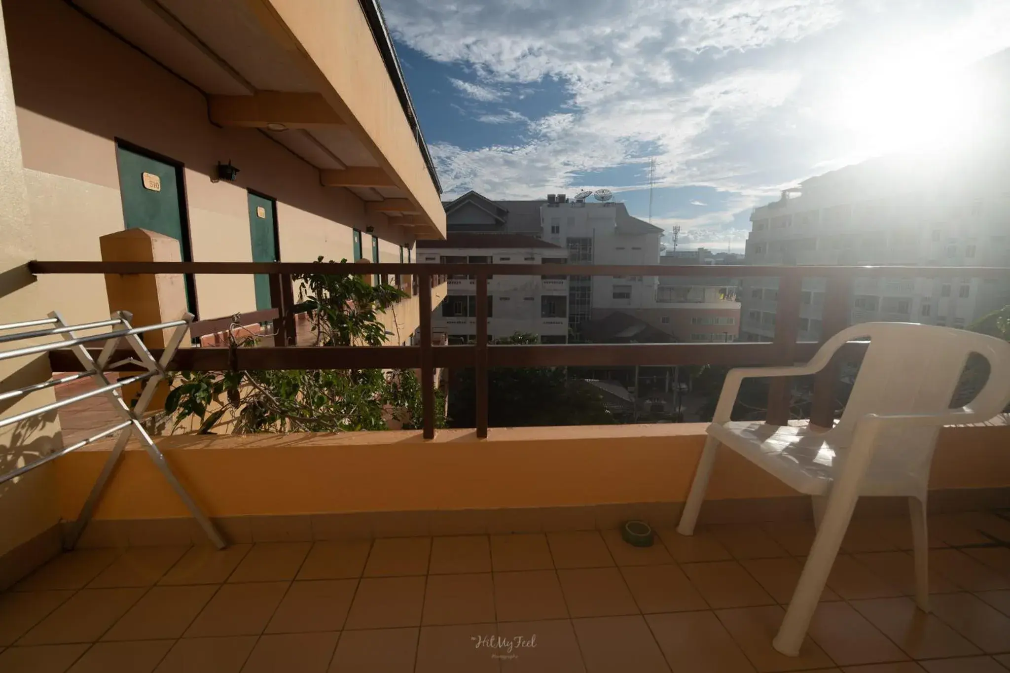 Balcony/Terrace in Opey De Place Pattaya
