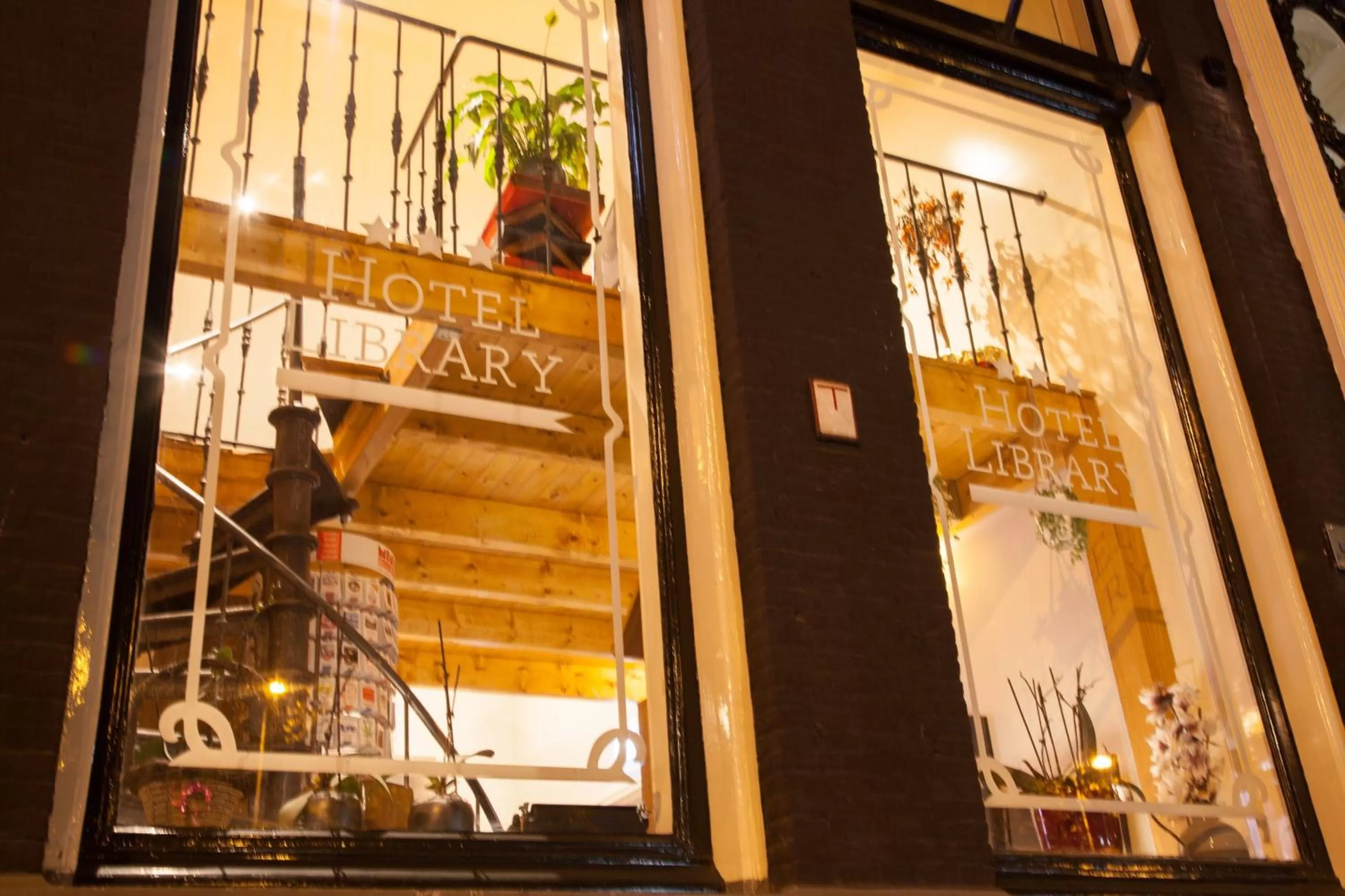 Property building in Hotel Library Amsterdam