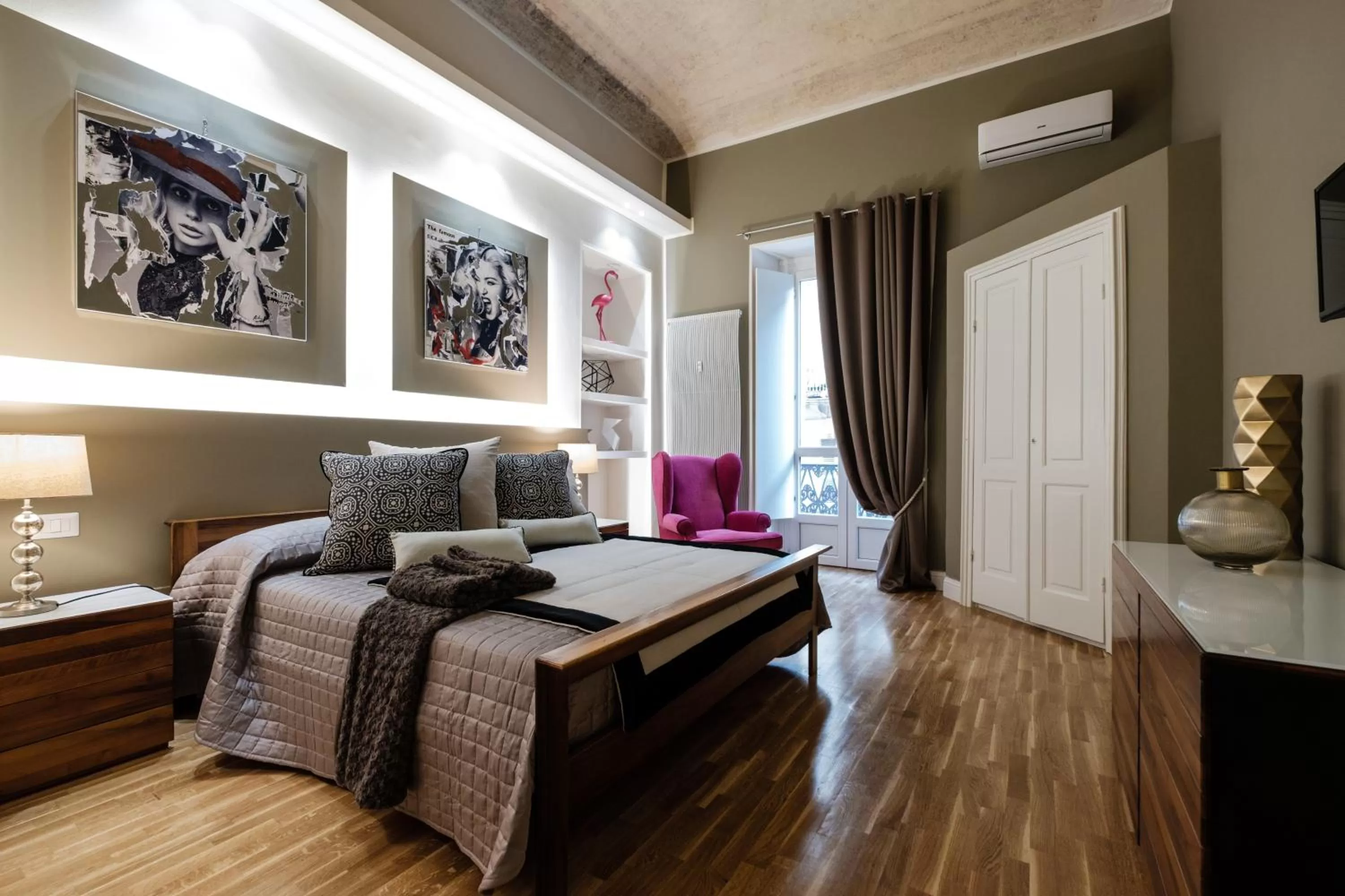 Bedroom, Bed in Apart Hotel Torino