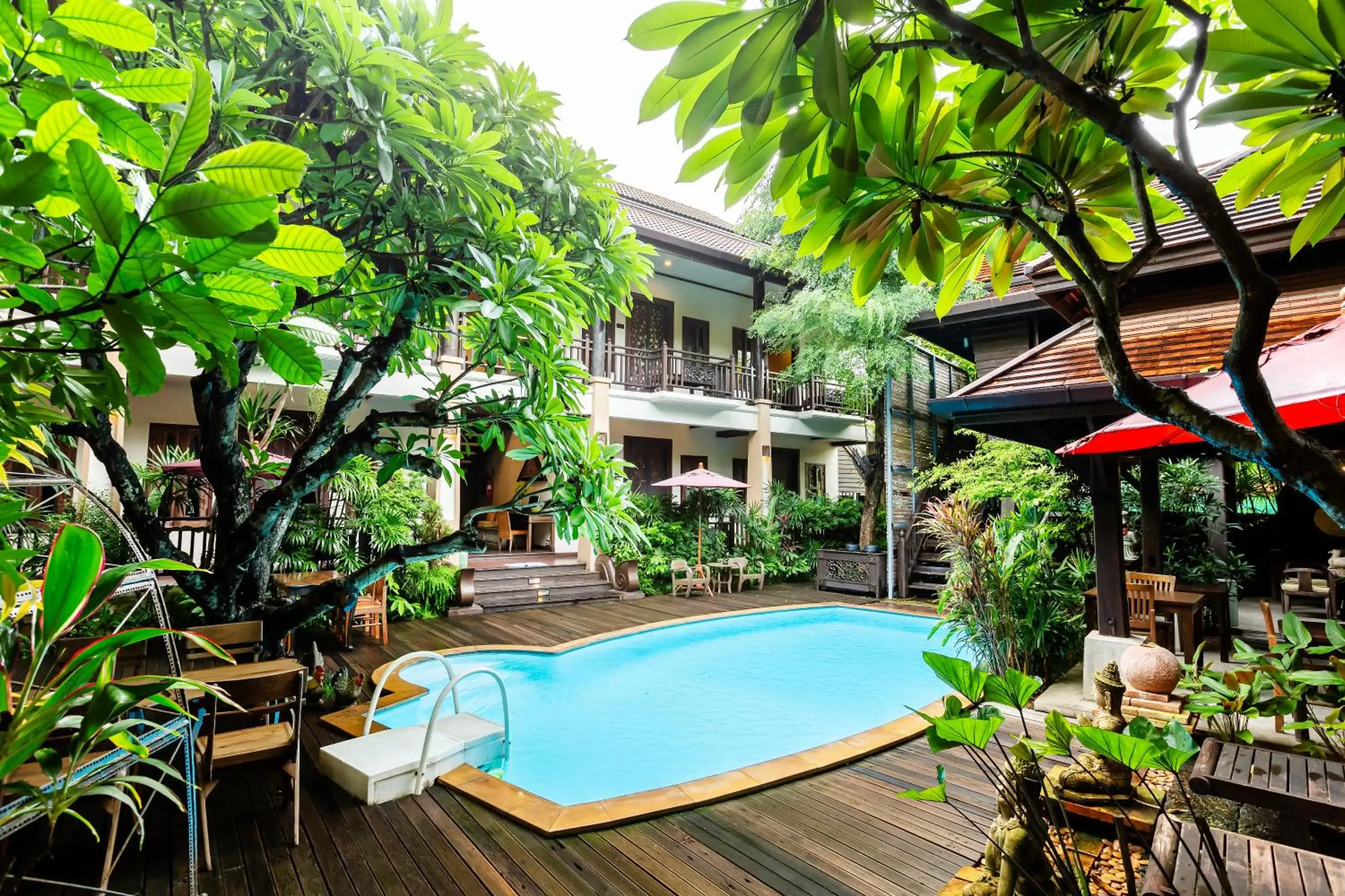 Pool view, Swimming Pool in Amata Lanna Chiang Mai, One Member of the Secret Retreats