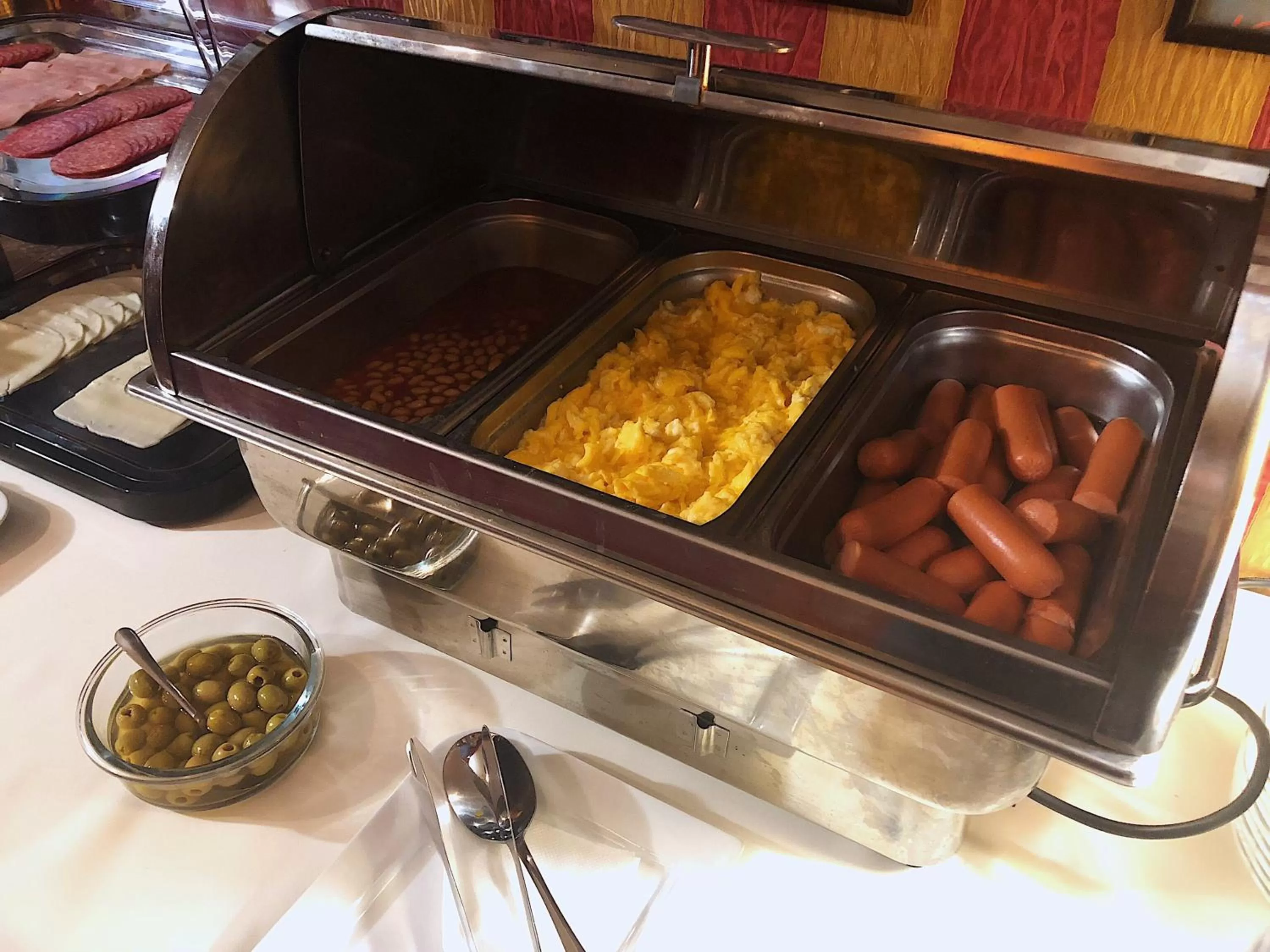 Buffet breakfast in Film Hotel