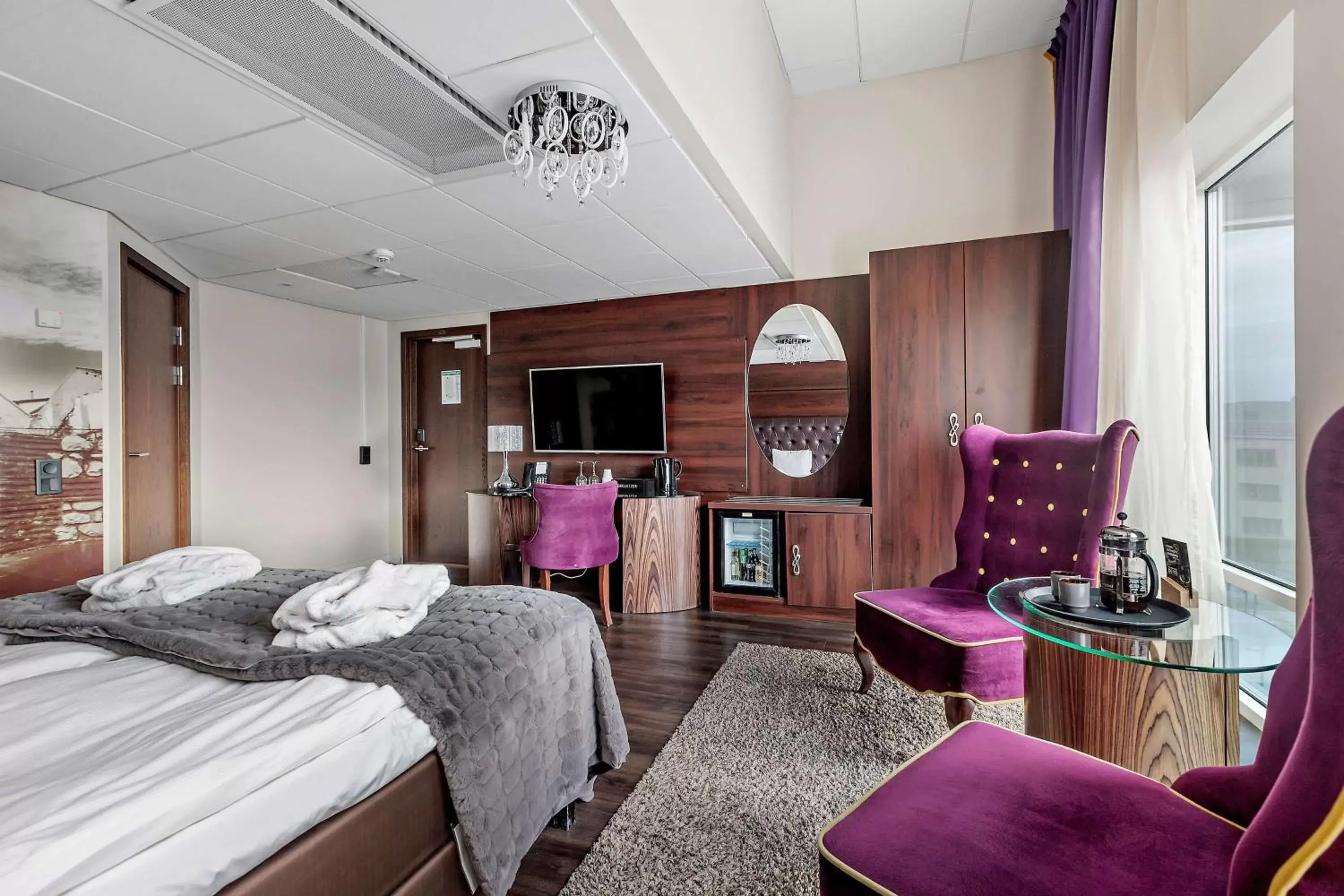 Bedroom, Bed in Best Western Plus Savoy Lulea Bedroom, Bed in Best Western Plus Savoy Lulea