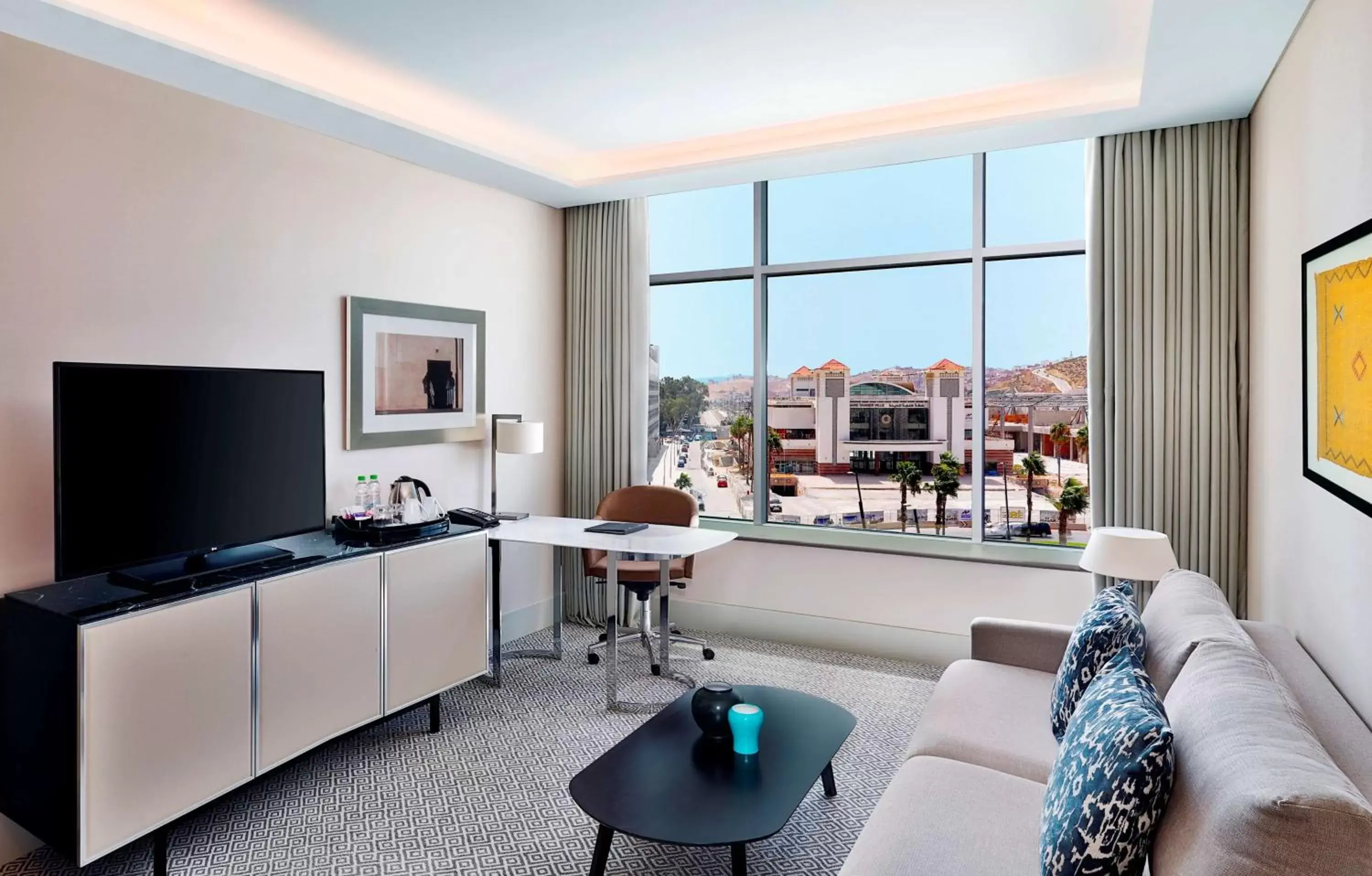 Bedroom, Seating Area in Hilton Tanger City Center Hotel & Residences