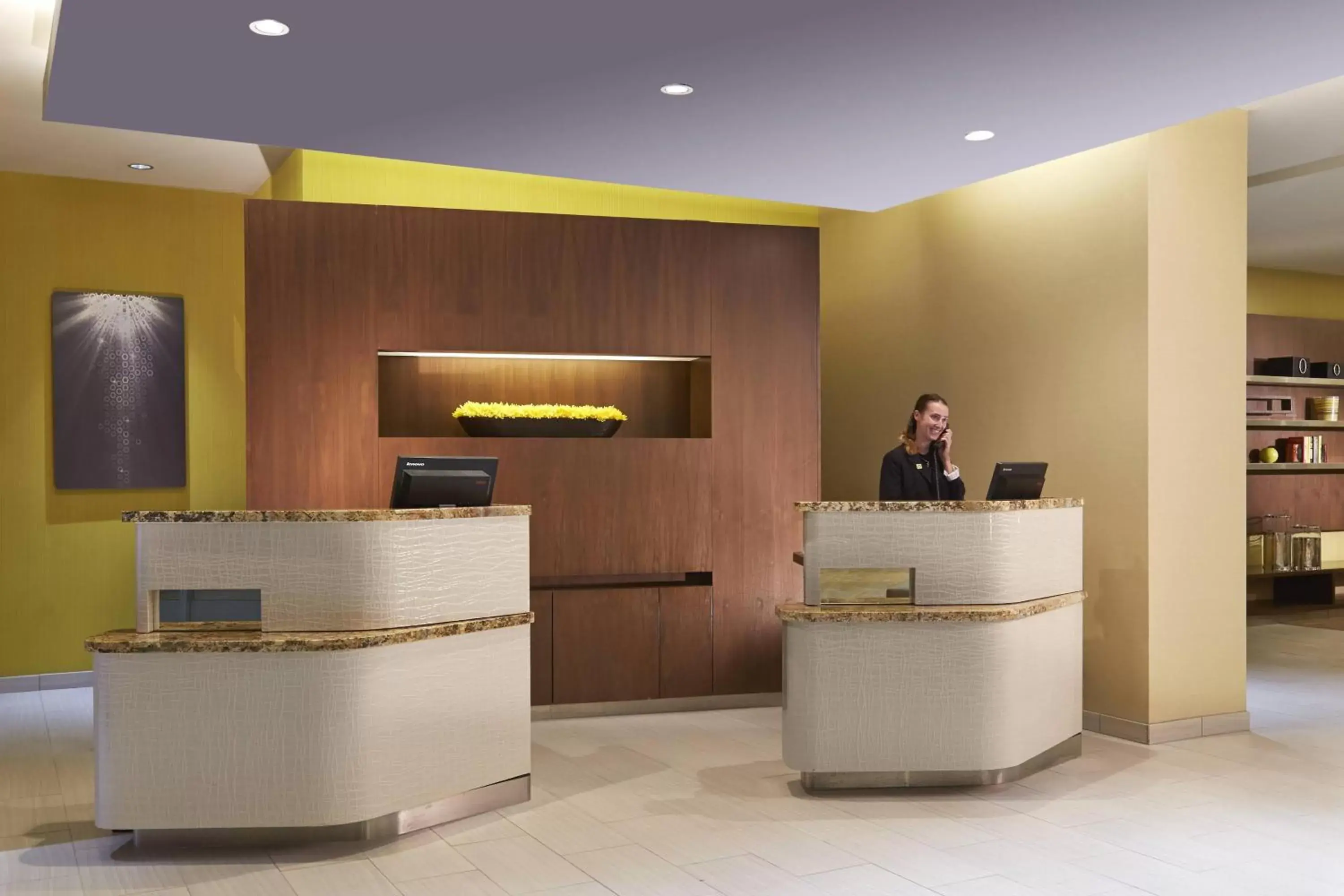 Lobby or reception, Lobby/Reception in Courtyard by Marriott Sunnyvale Mountain View