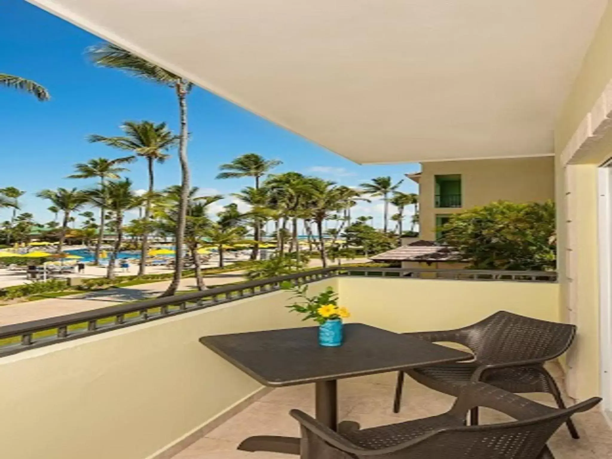 Balcony/Terrace in Ocean Blue & Sand Beach Resort - All Inclusive