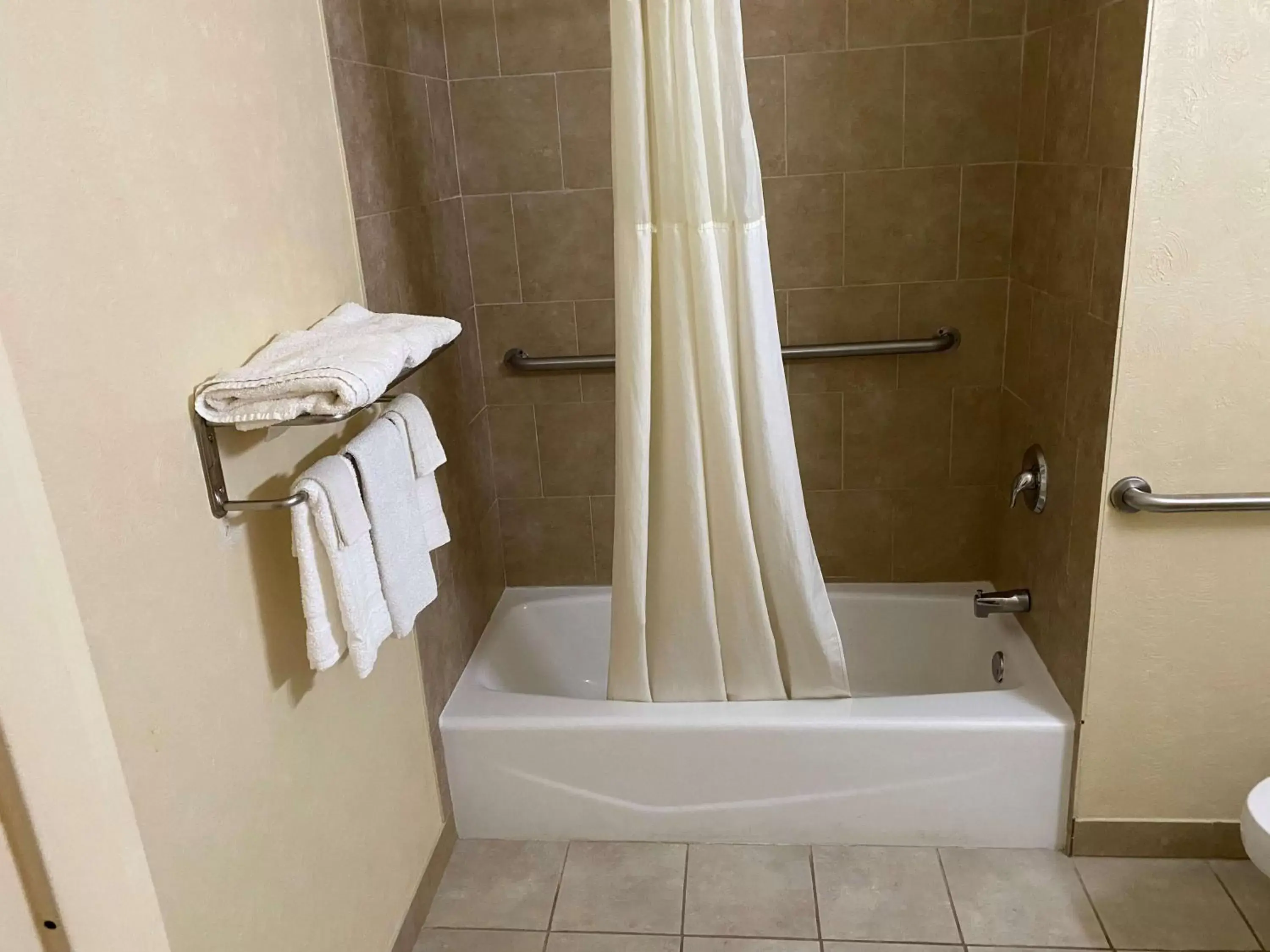 Bathroom in SureStay Hotel by Best Western Fort Pierce